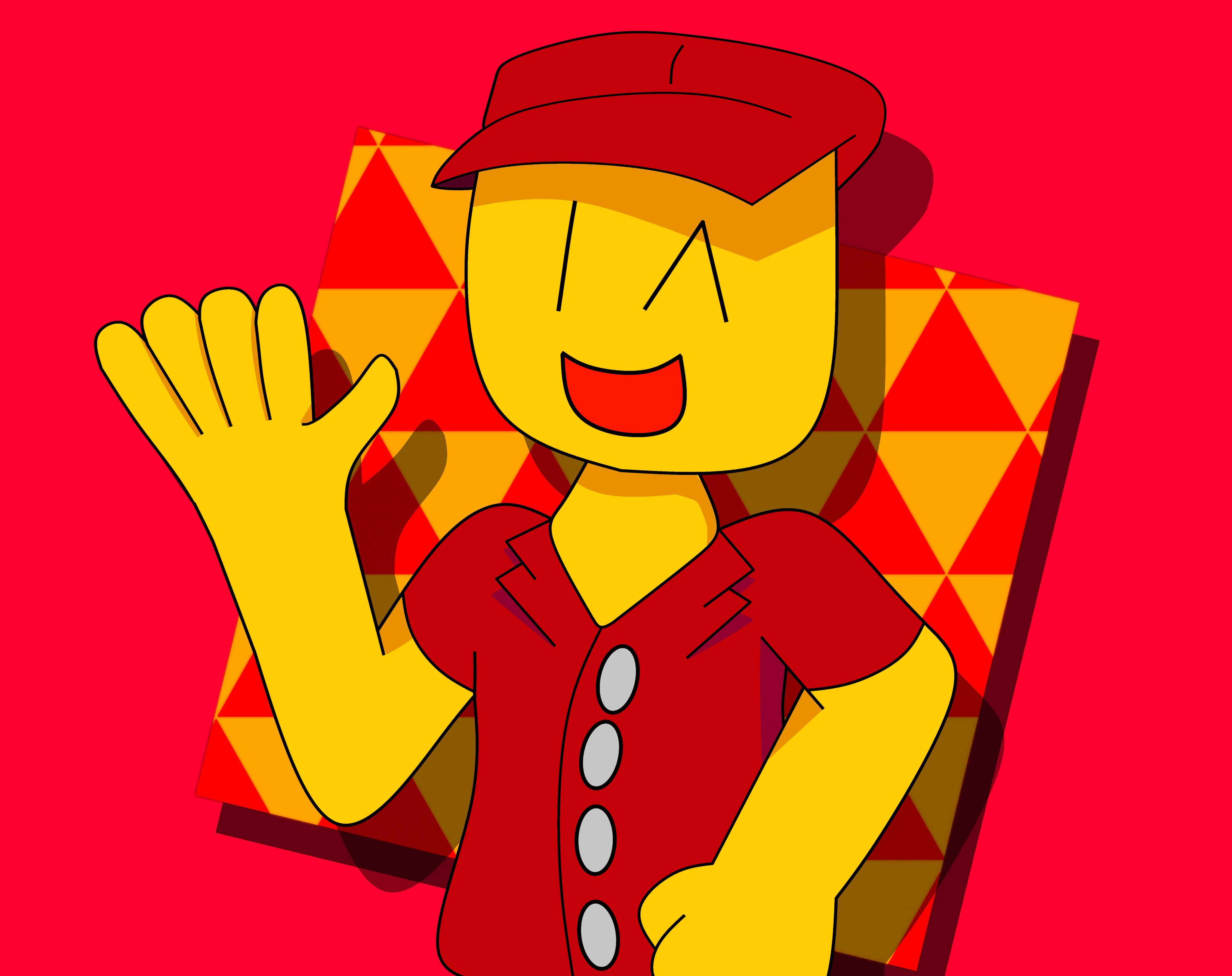 I made some art of pizza boy r/roblox_arsenal
