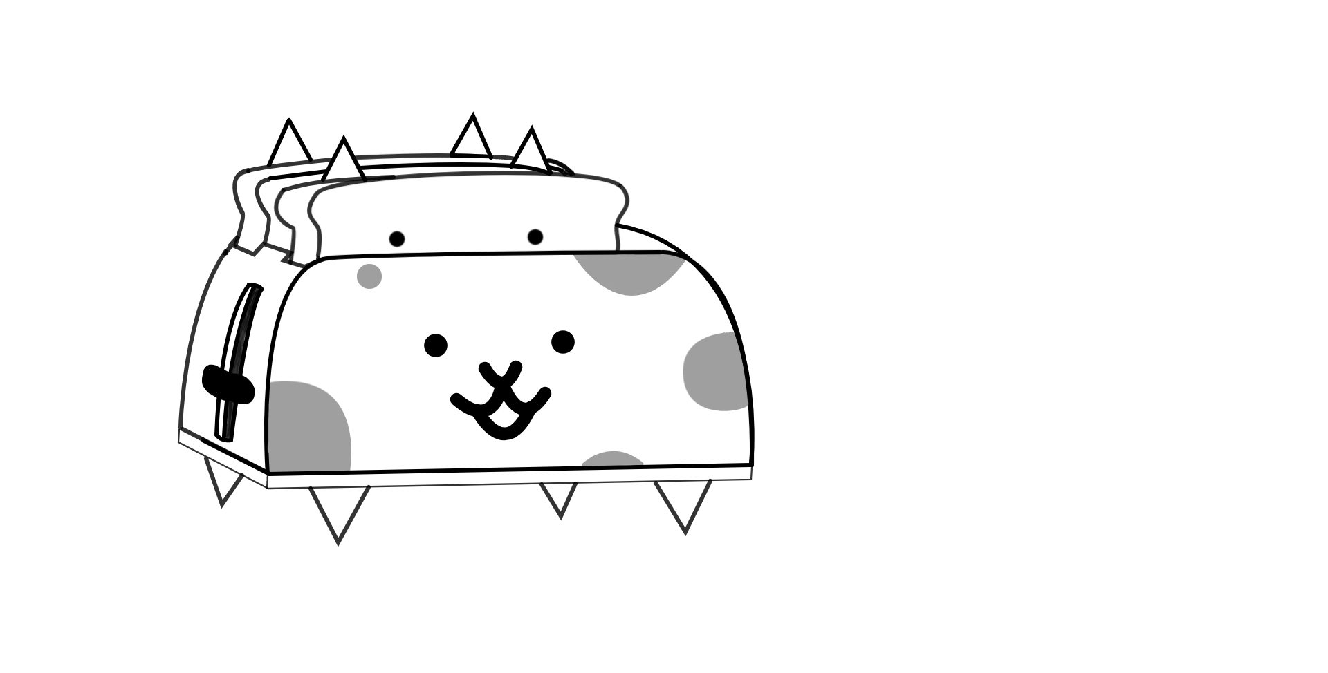 [Fanmade] Cat Toaster r/battlecats