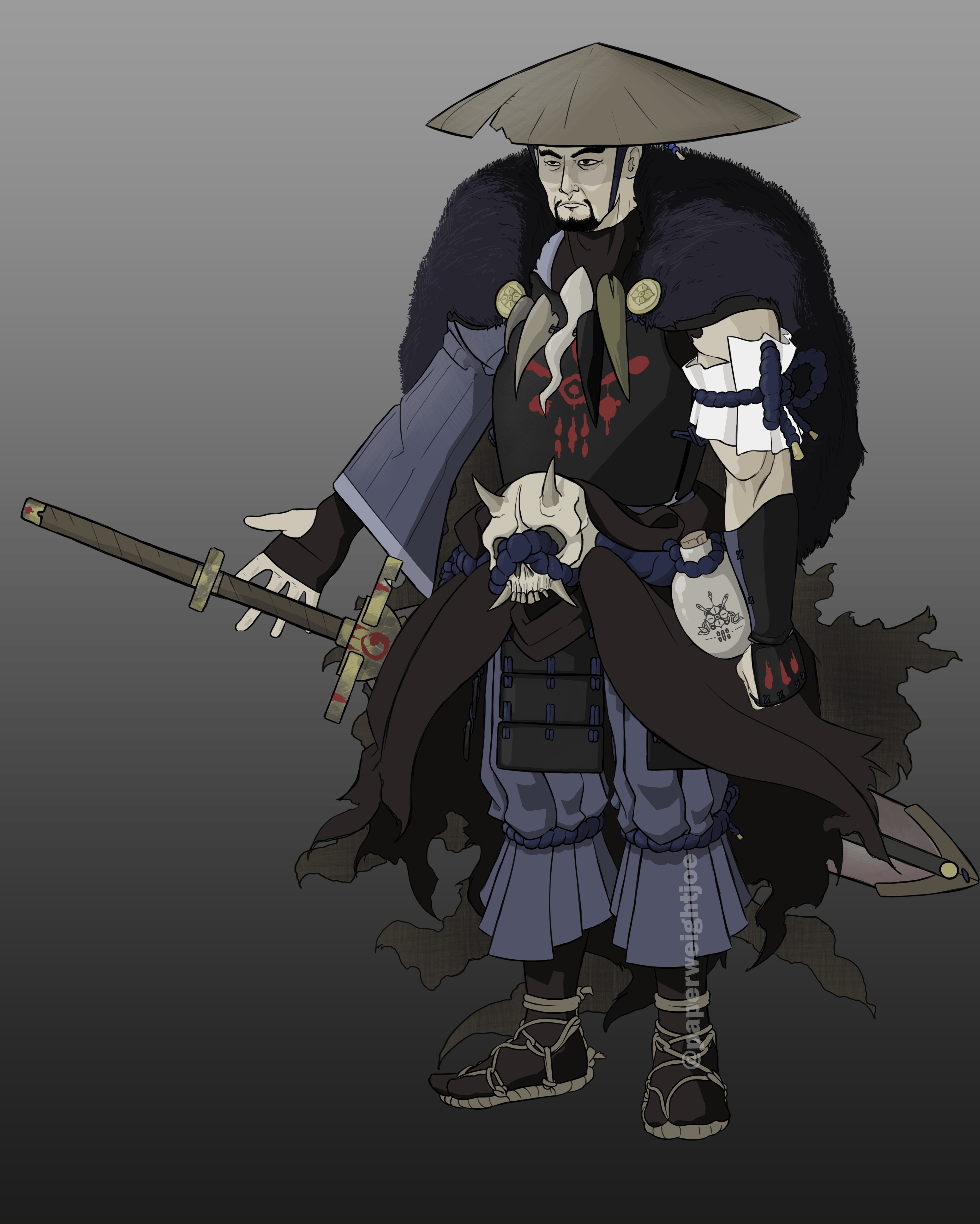 The OniHunter Concept ImaginaryCharacters