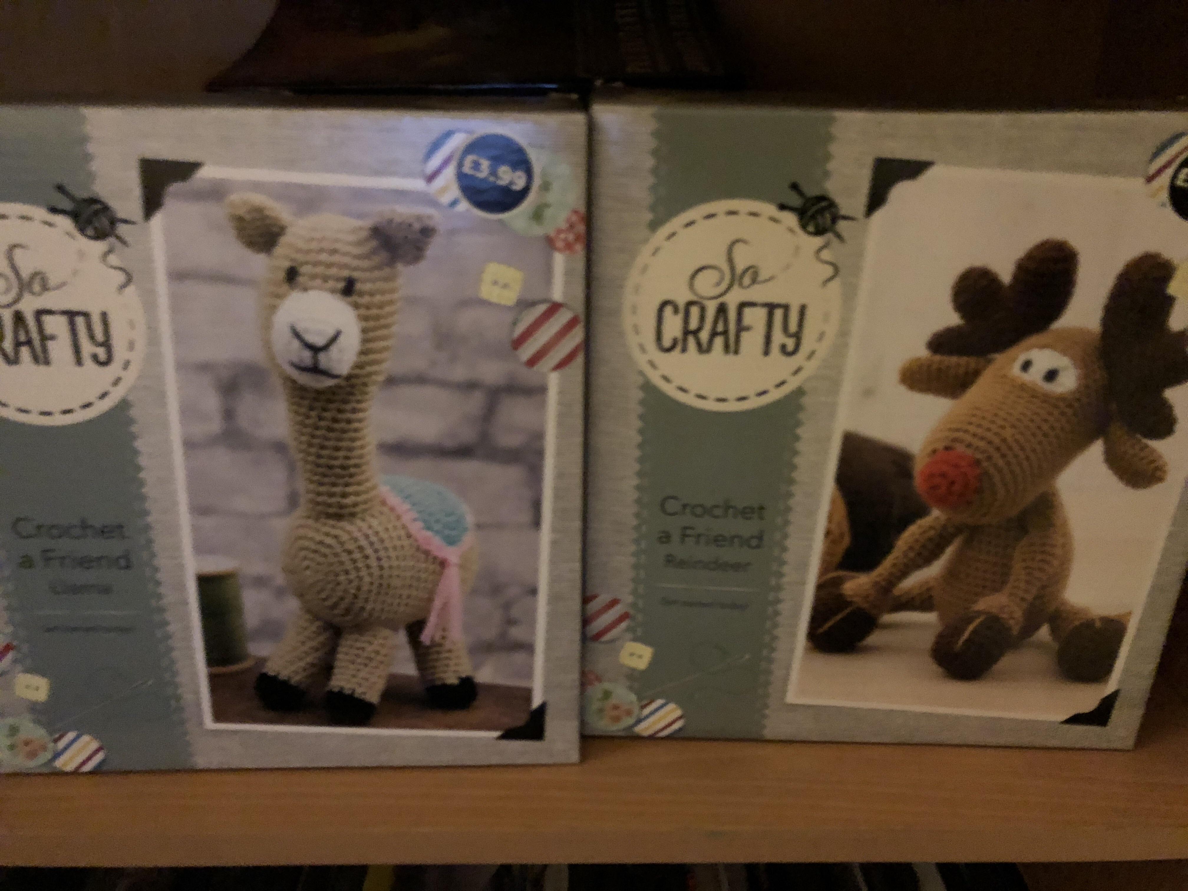 Has anyone else any of the Aldi So Crafty Crochet a