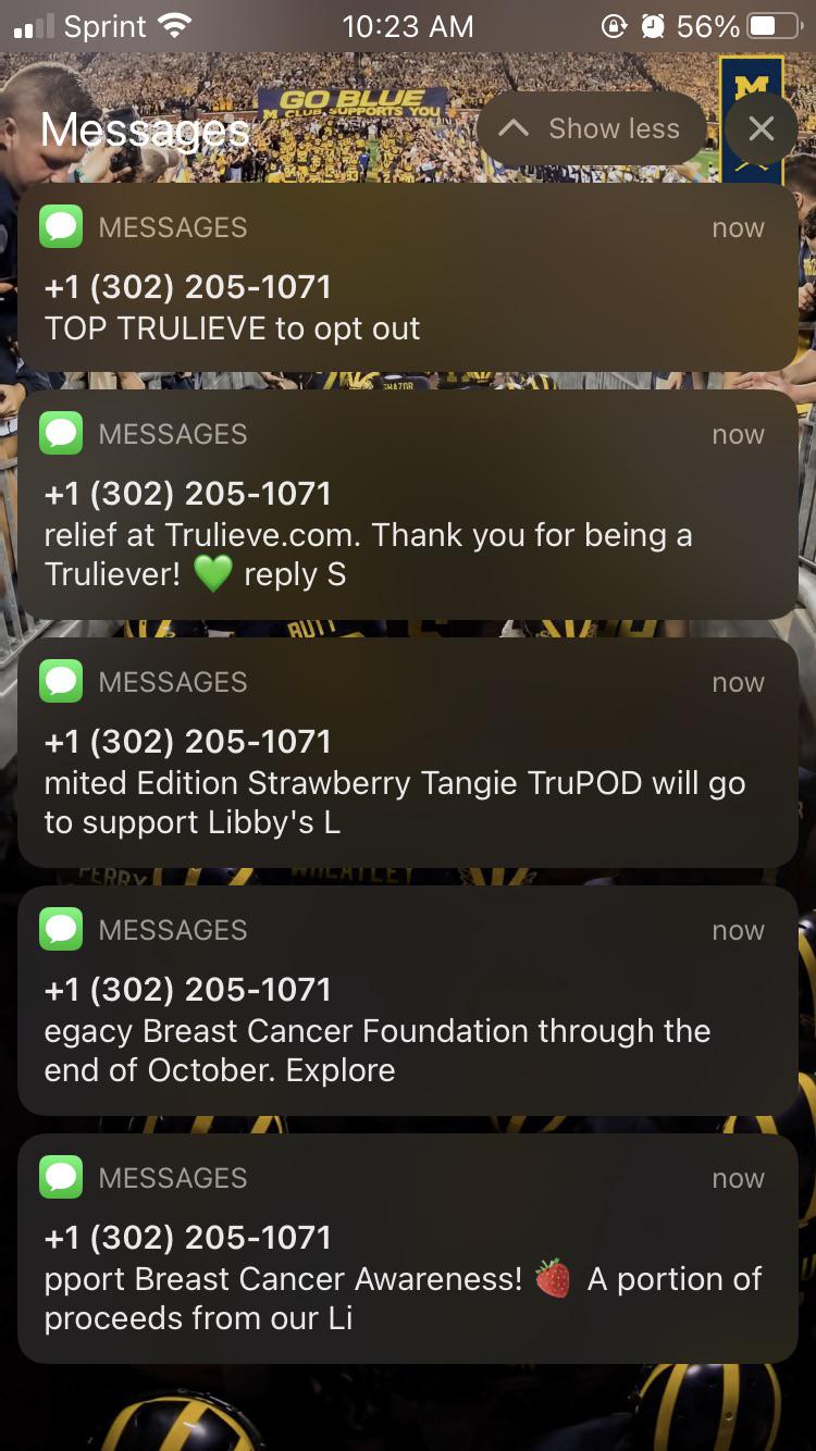 Why does this happen? My phone just blew up like I was getting an emergency call. Kind of