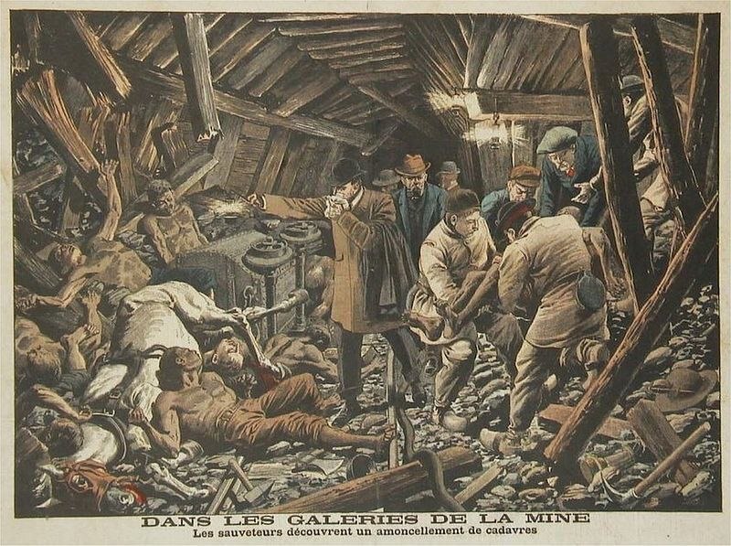 March 10, 1906 The Courrières mine disaster, Europe's worst mining