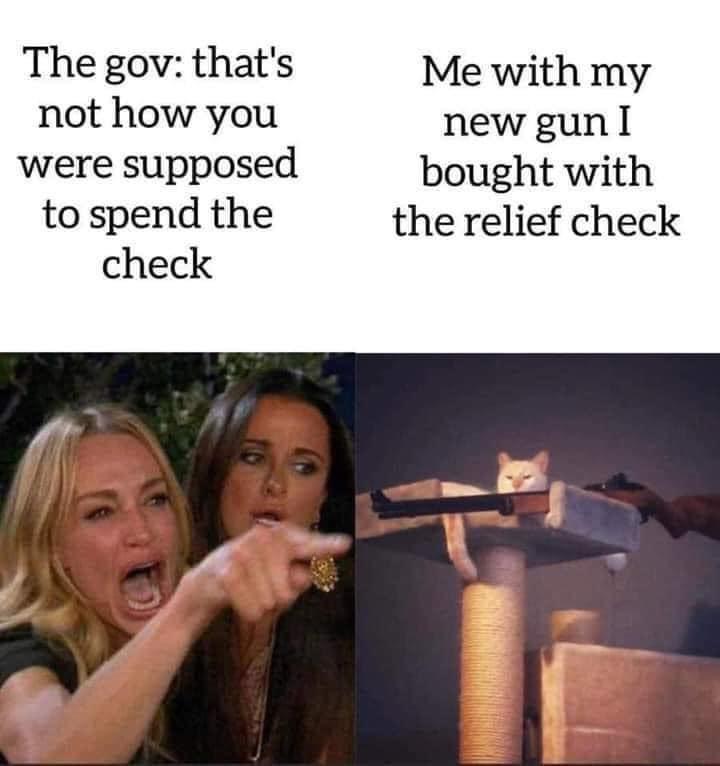 Stimulus check memes
