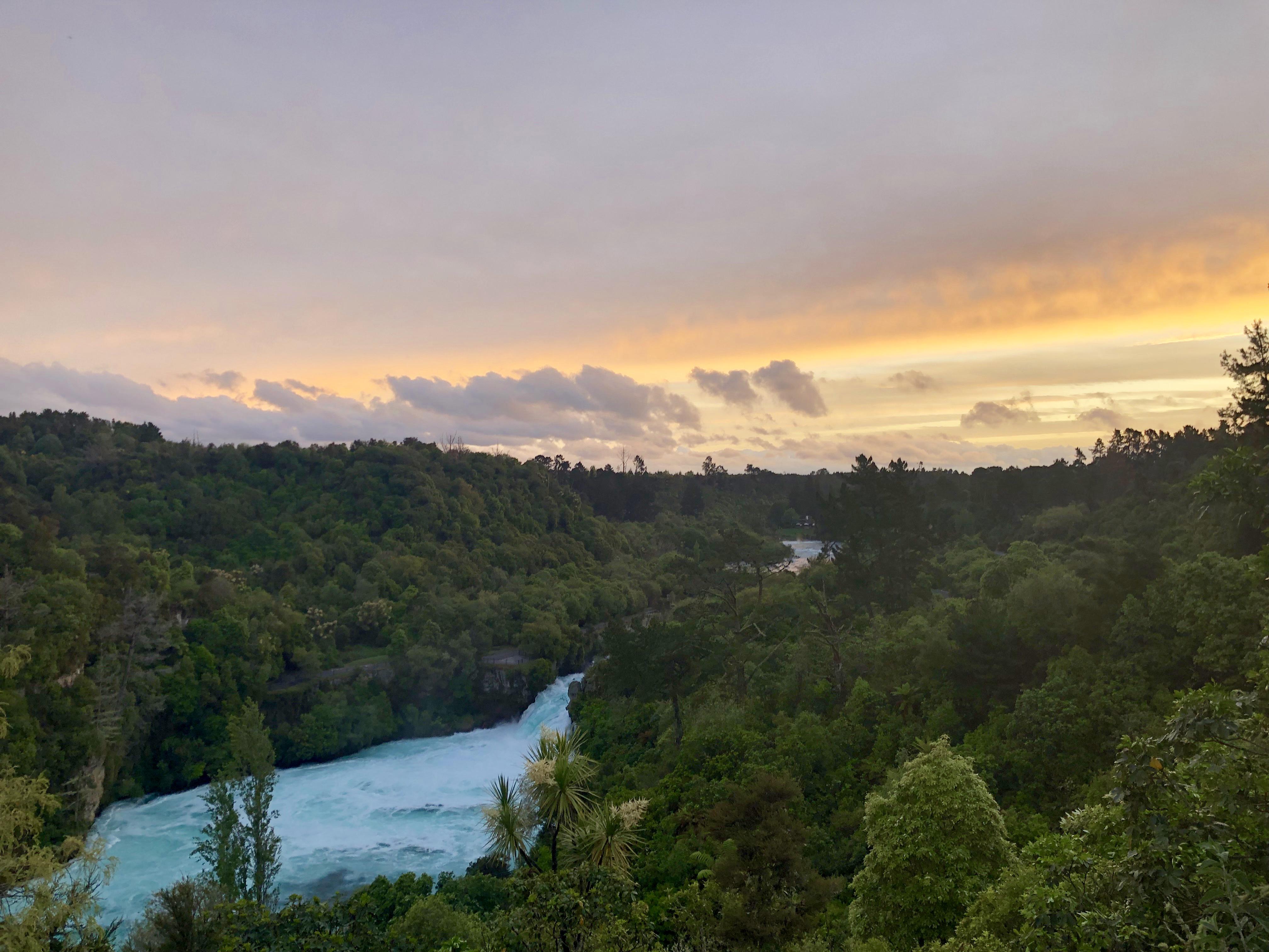 Recent trip to New Zealand! Waikato River gogambar