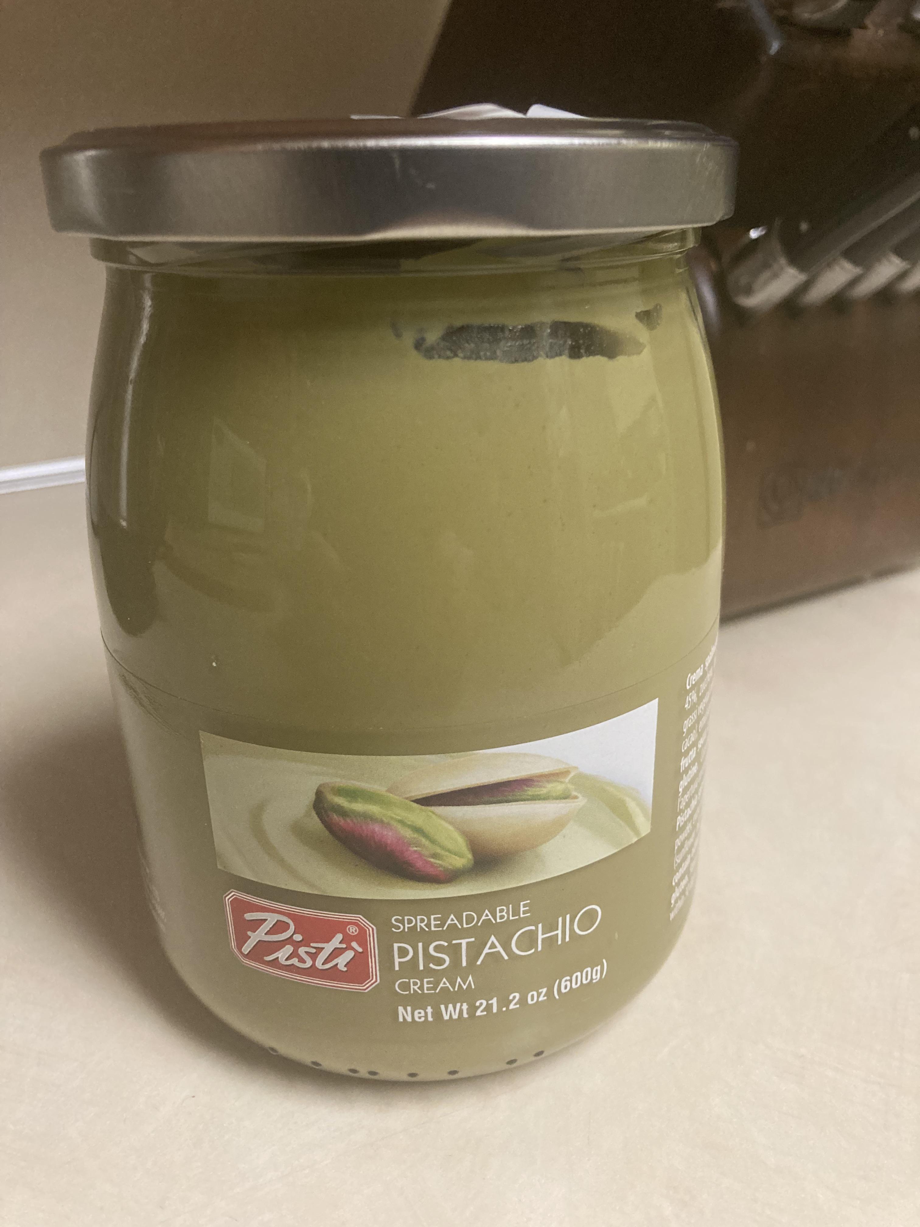 Pisti Pistachio spreadable cream is delicious. I just use it like