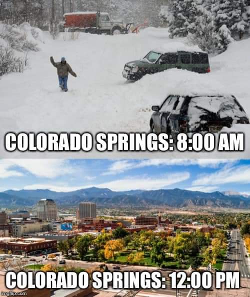 Colorado Springs meme page bringing the truth ColoradoSprings