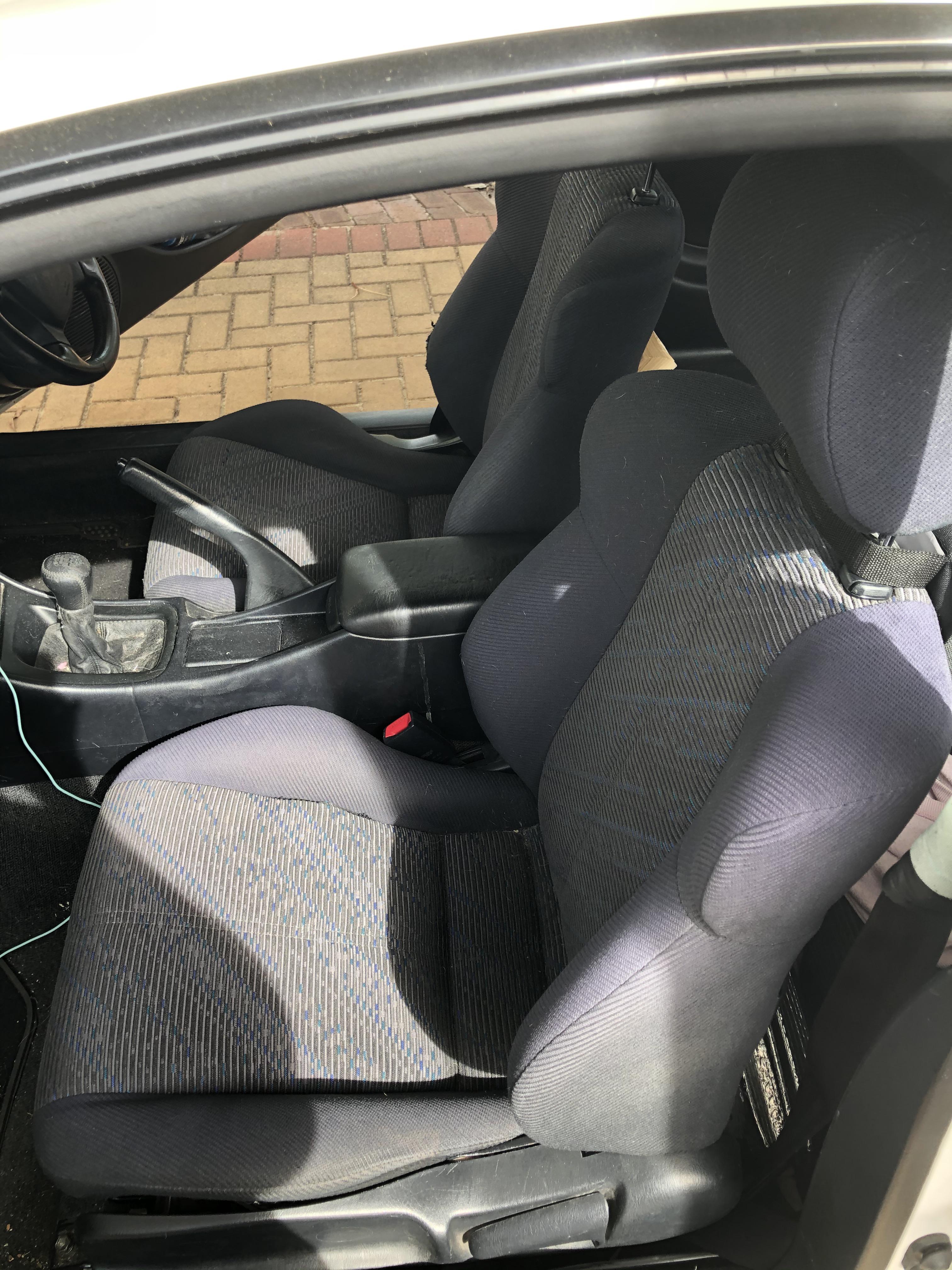 Anyone know how to get the seat covers off on the 6th gen? Fabric on