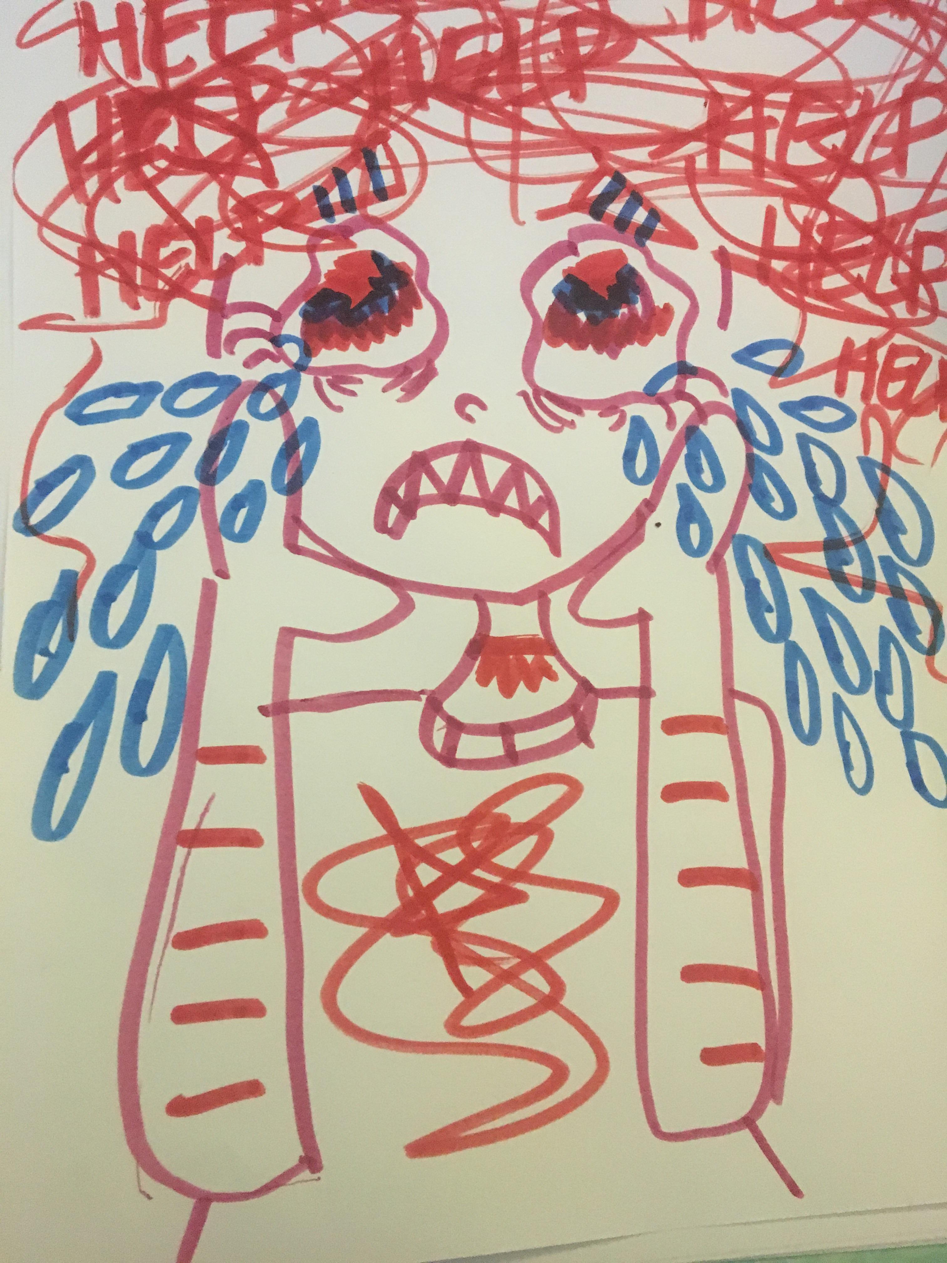 Got thrown into a mixed episode after being horribly depressed. How I