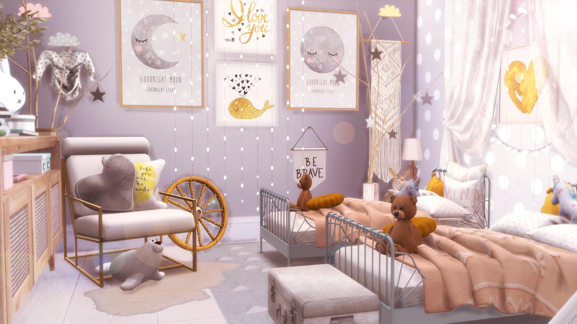 Sims 4 Toddler Girl Bedroom