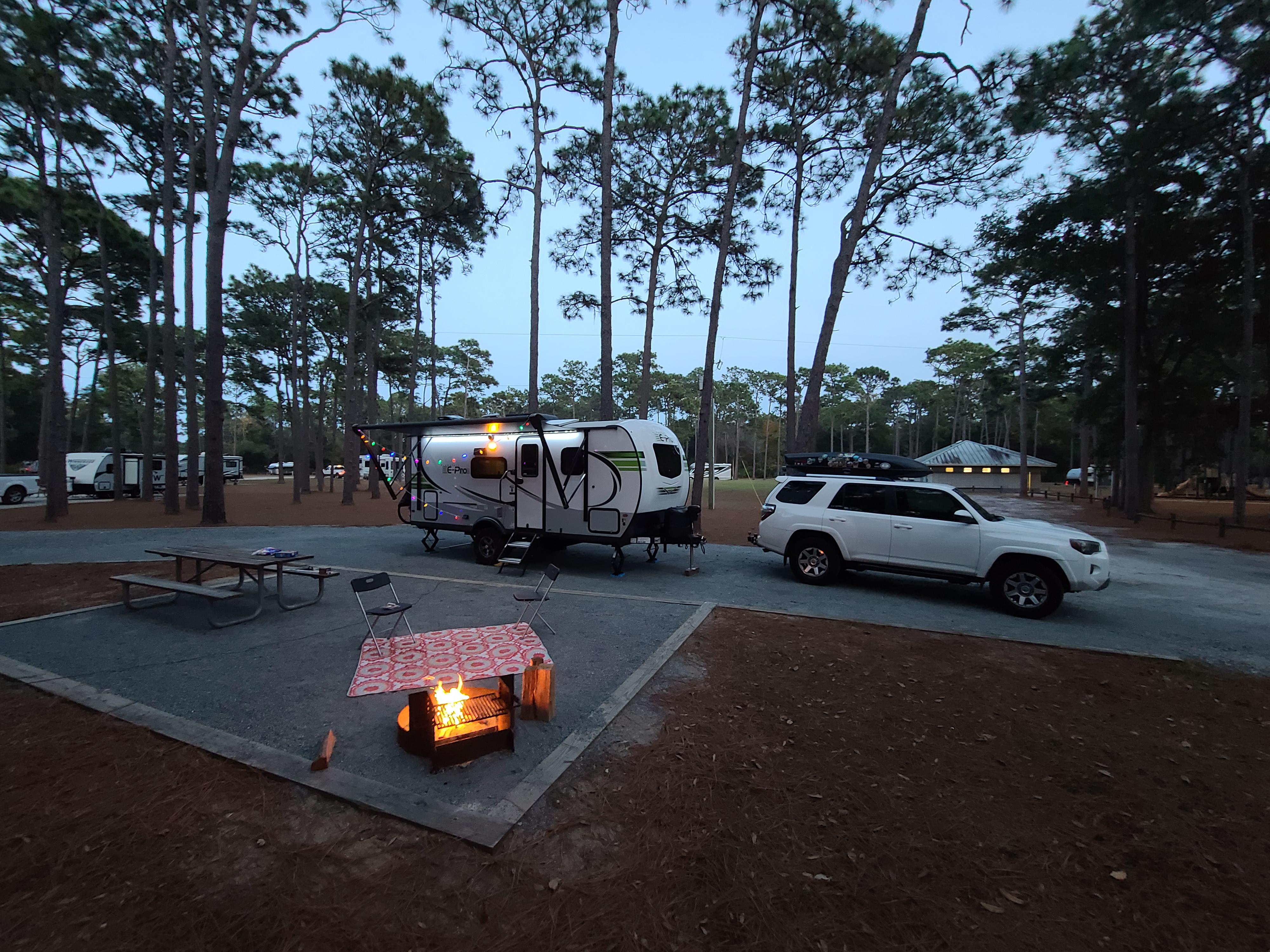 December evening in Crooked river state park, GA r/GoRVing