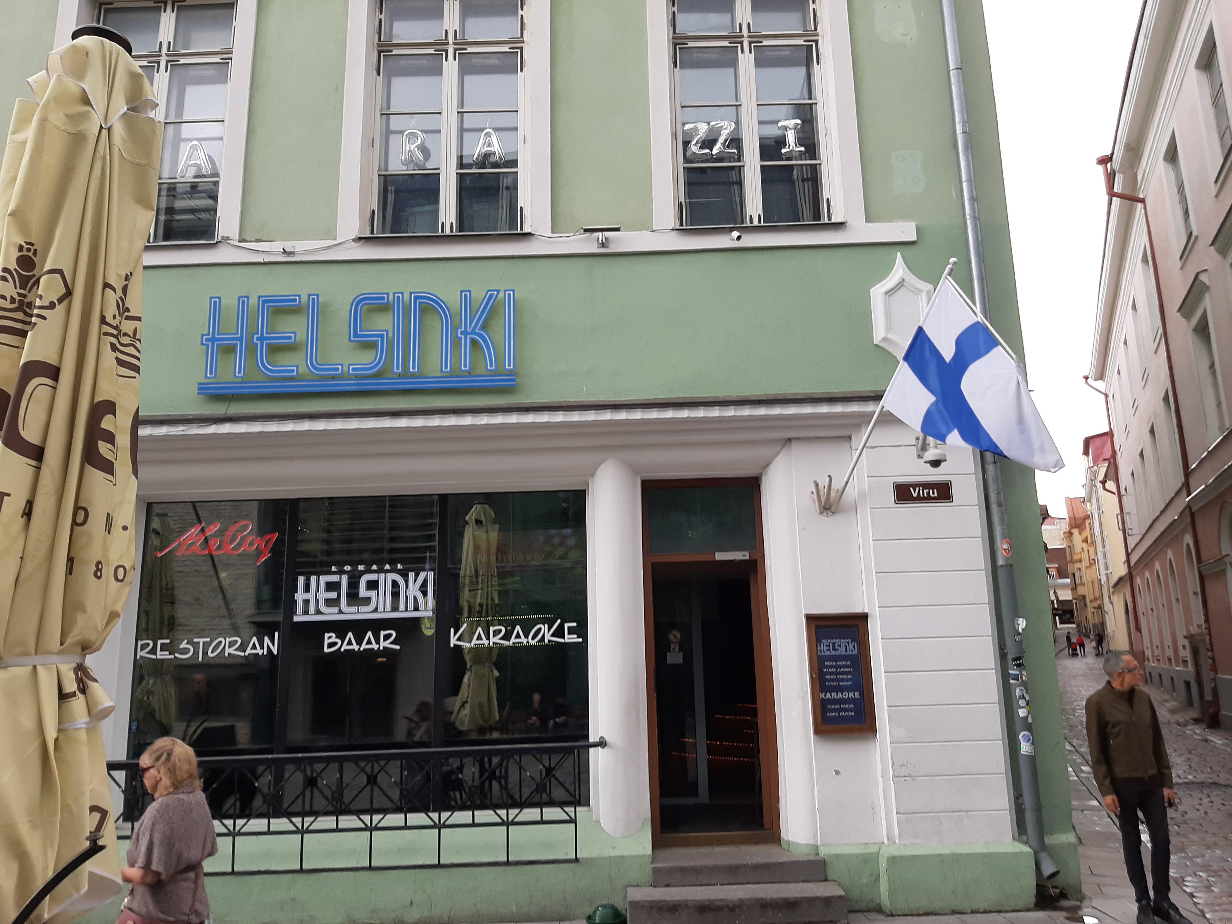Finnish bar in Tallinn Old Town r/Eesti