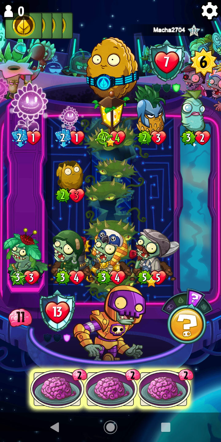 Sad moon raising PvZHeroes