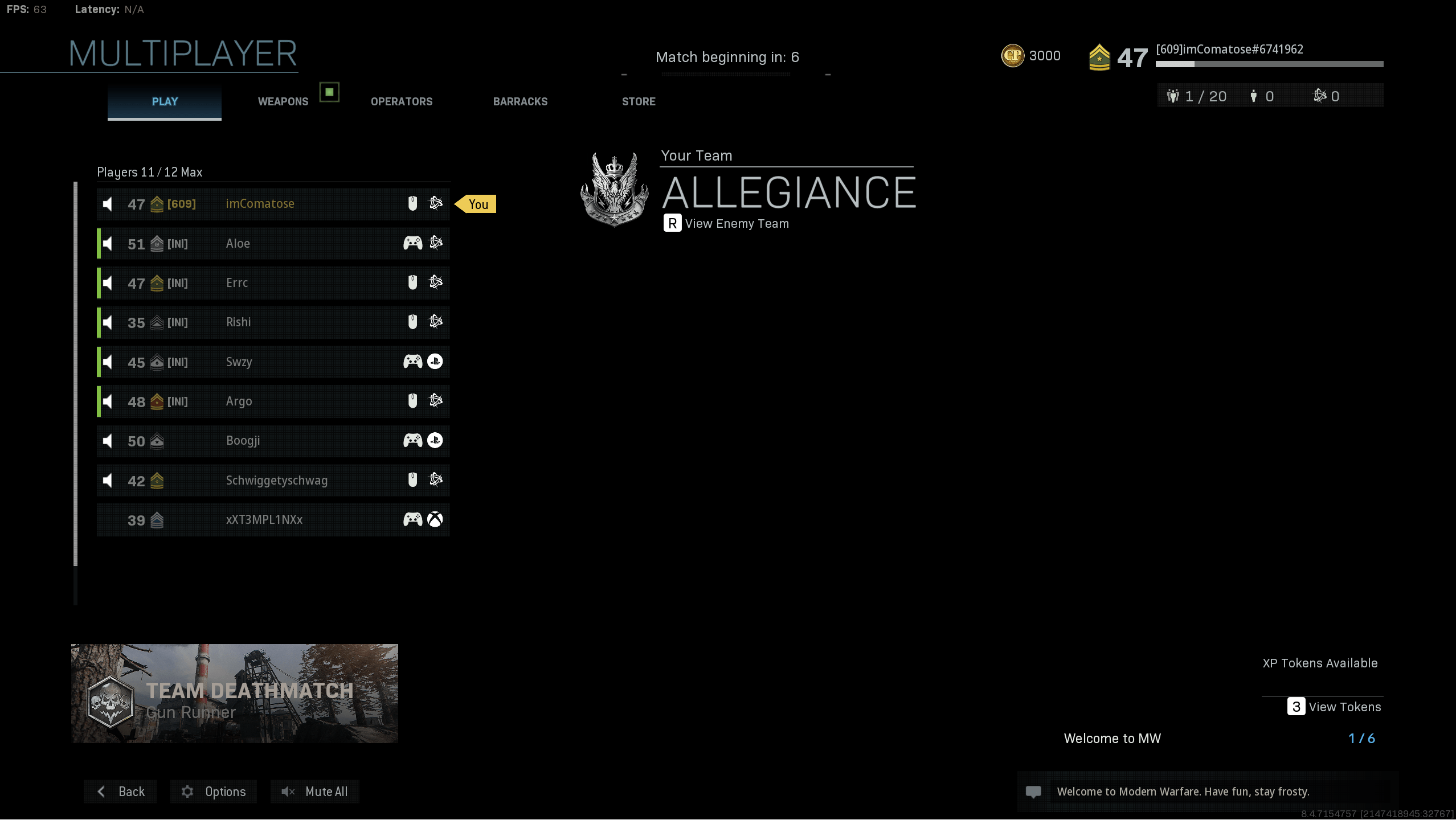 Anyone Else Getting A Black Screen [PC] r/modernwarfare
