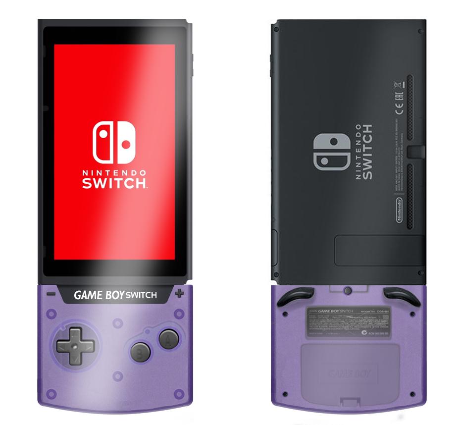 GameBoy Switch Conecpt r/NintendoSwitch