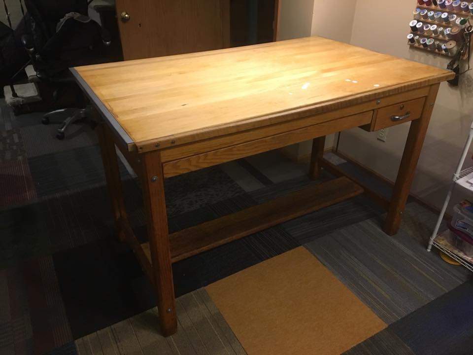 Found this beautiful Mayline Drafting Table for 40 r/ThriftStoreHauls