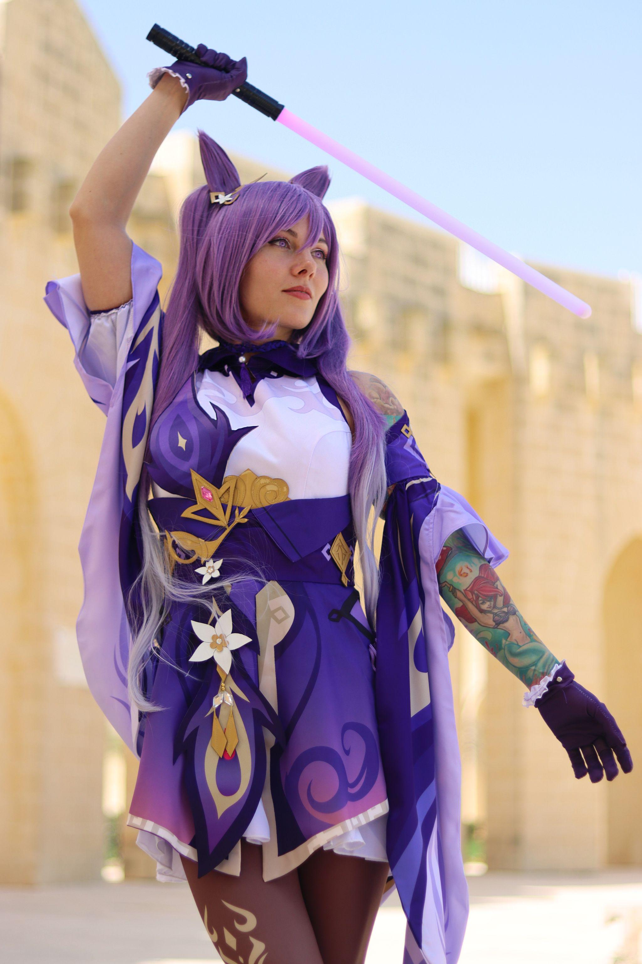 Keqing from Genshin Impact by Sagittarina (self) : ladiesofcosplay