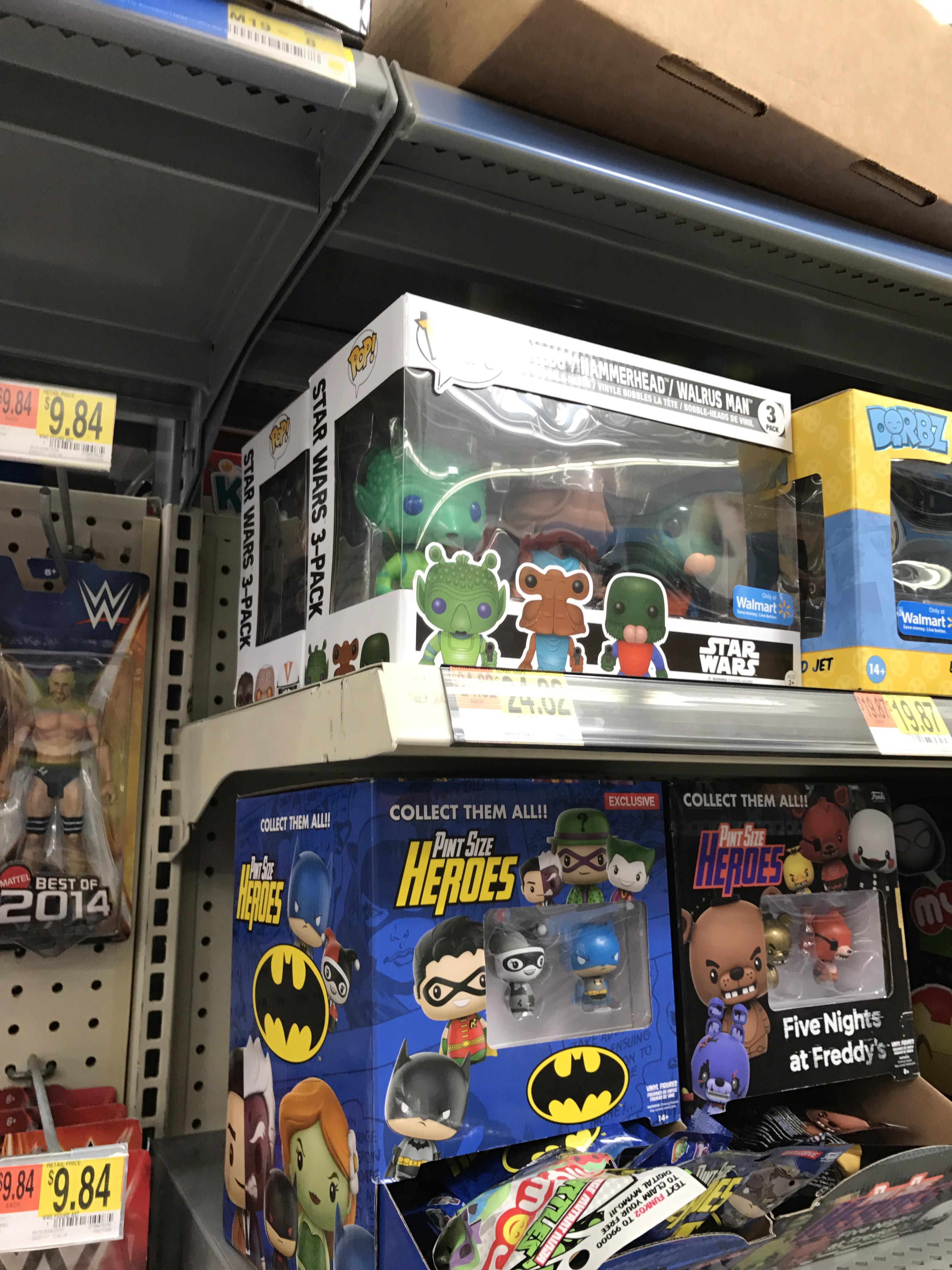[Tracking] Star Wars 3 packs Walmart in Brier Creek Raleigh, NC r