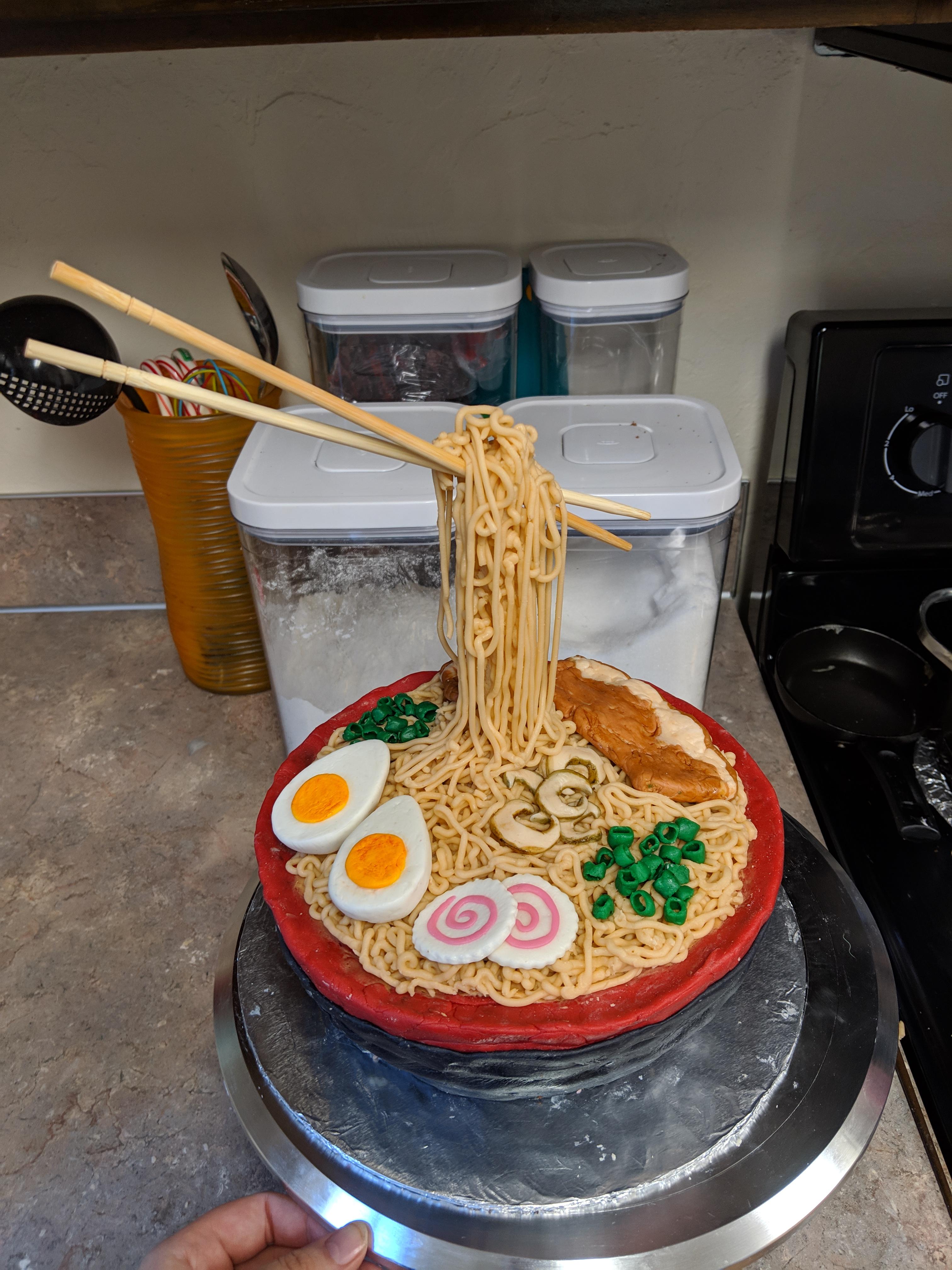 Birthday cake I made for my boyfriend. First time making fondant! r/Baking