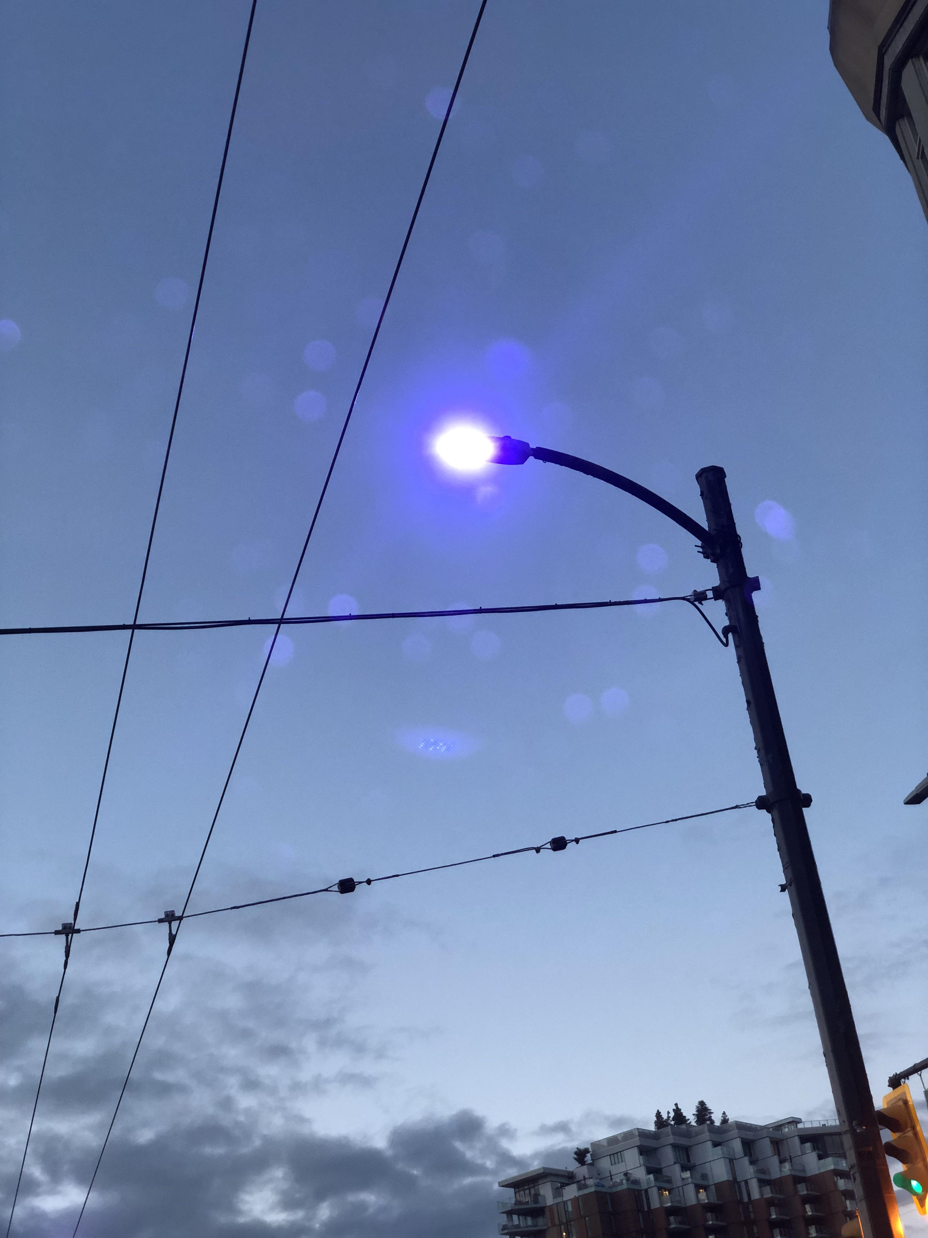 Purple street lamps on Main Street; is this a thing now? r/vancouver