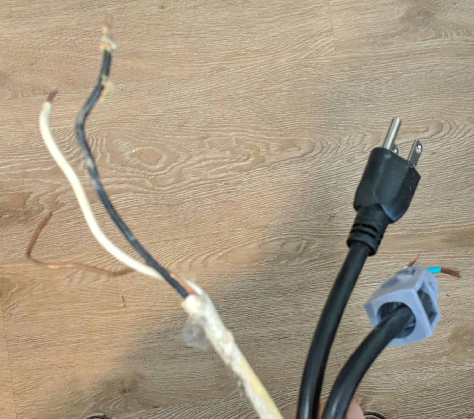 I'm going to convert my dishwasher from hardwired to use a par outlet