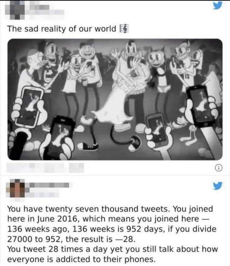 Stop using your phone r/HolUp