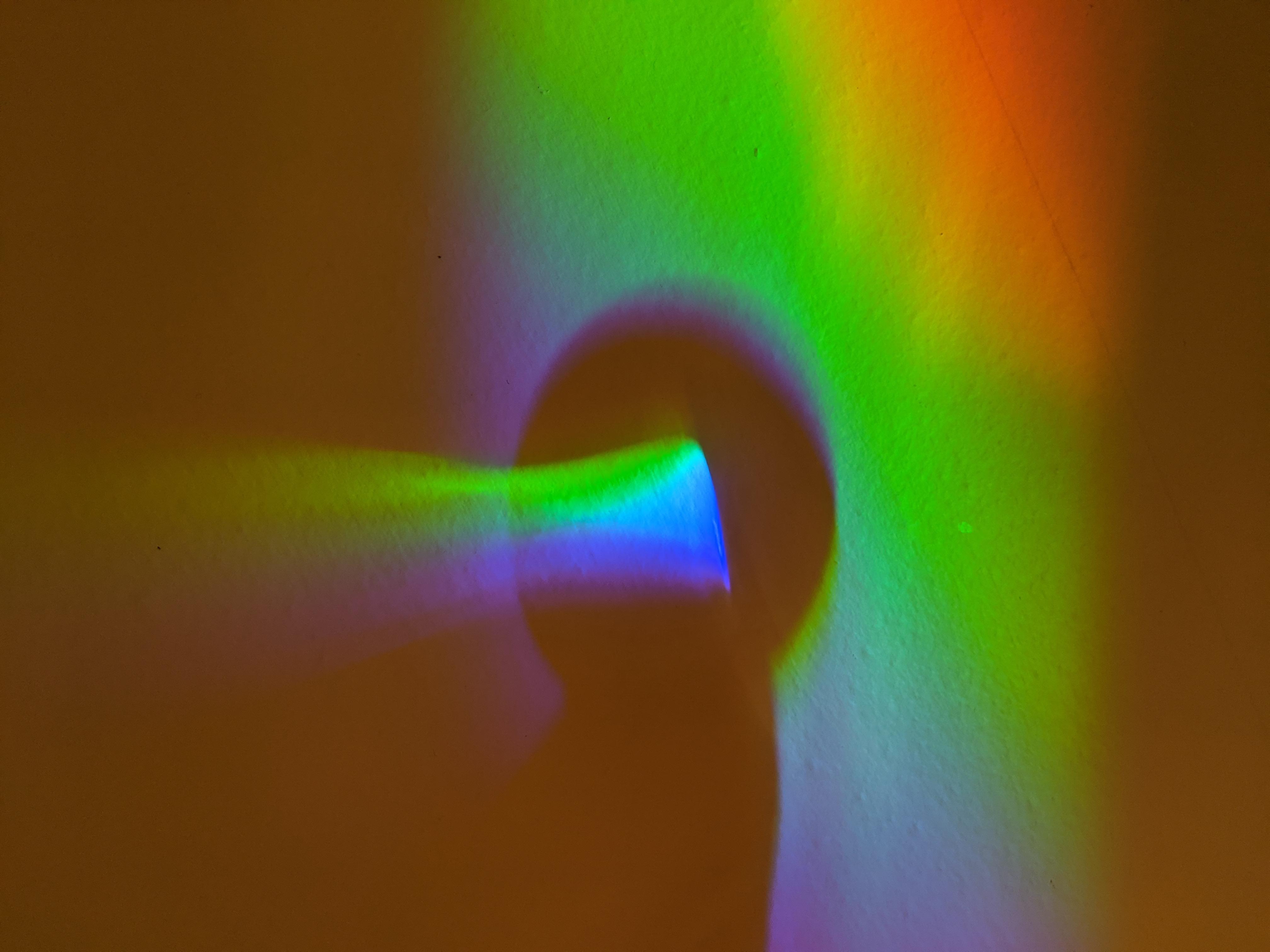 rainbow lens, me, optics, 2022 r/Art