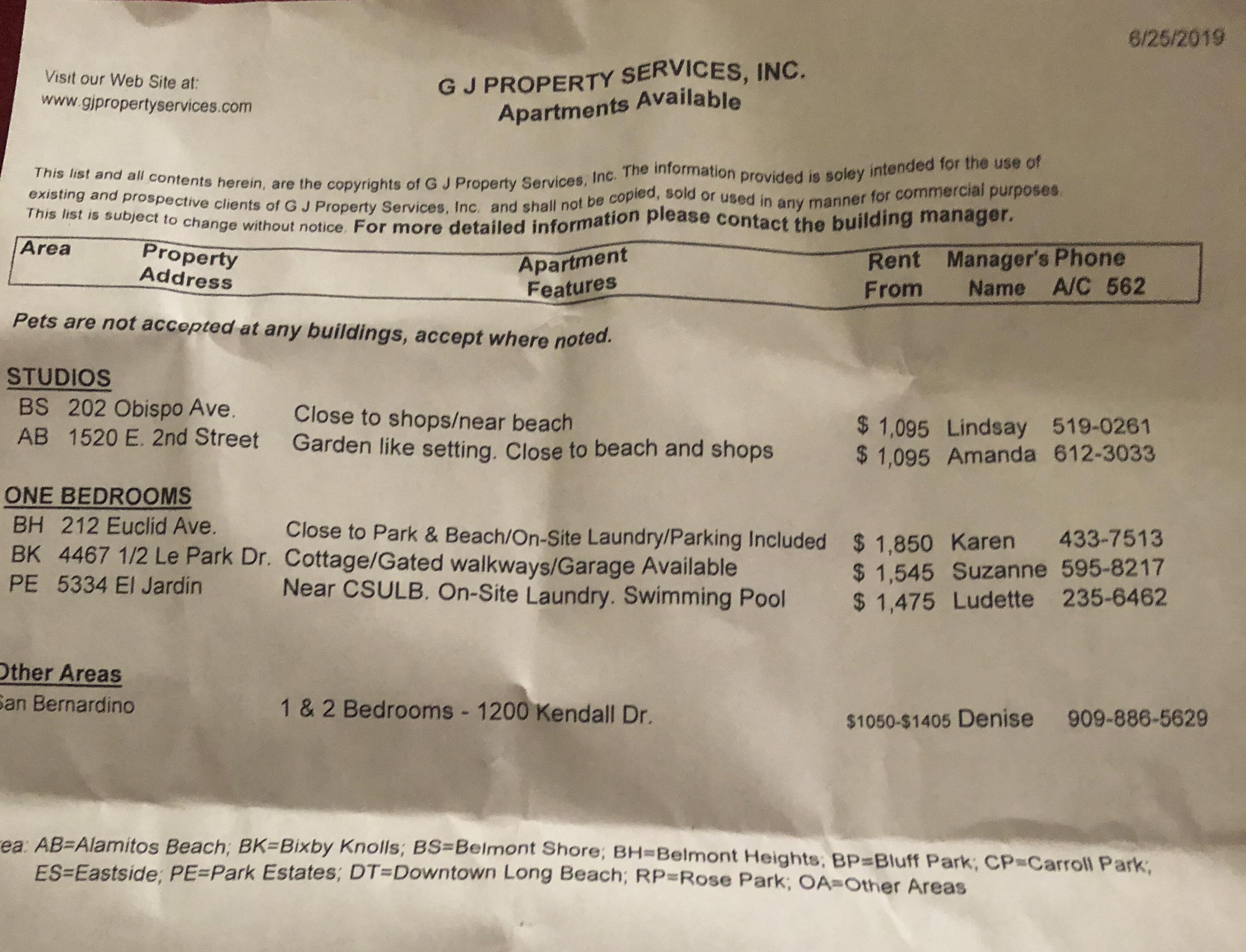 GJ apartments for rent flyer. r/longbeach