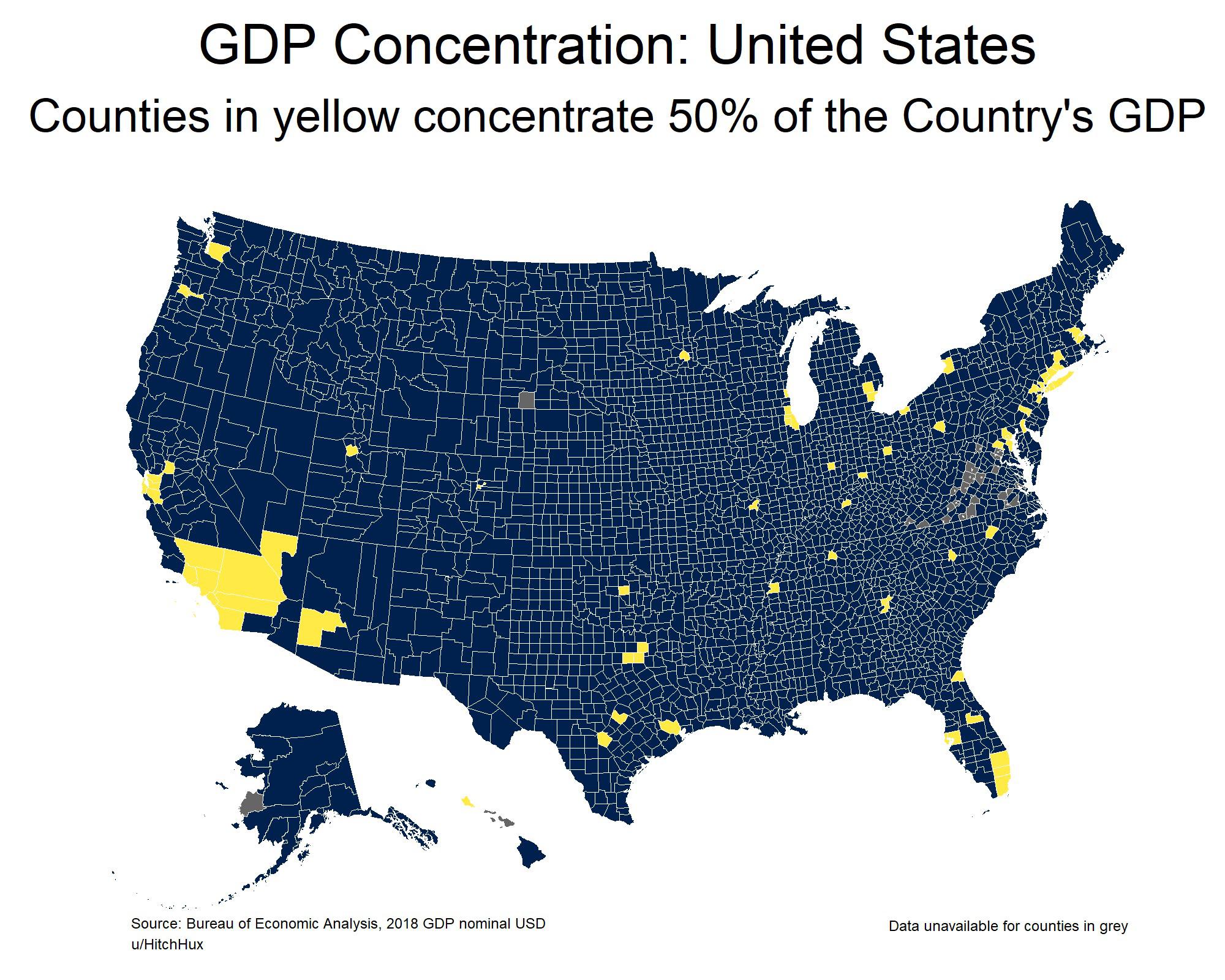 GDP comes from cities r/PeopleLiveInCities