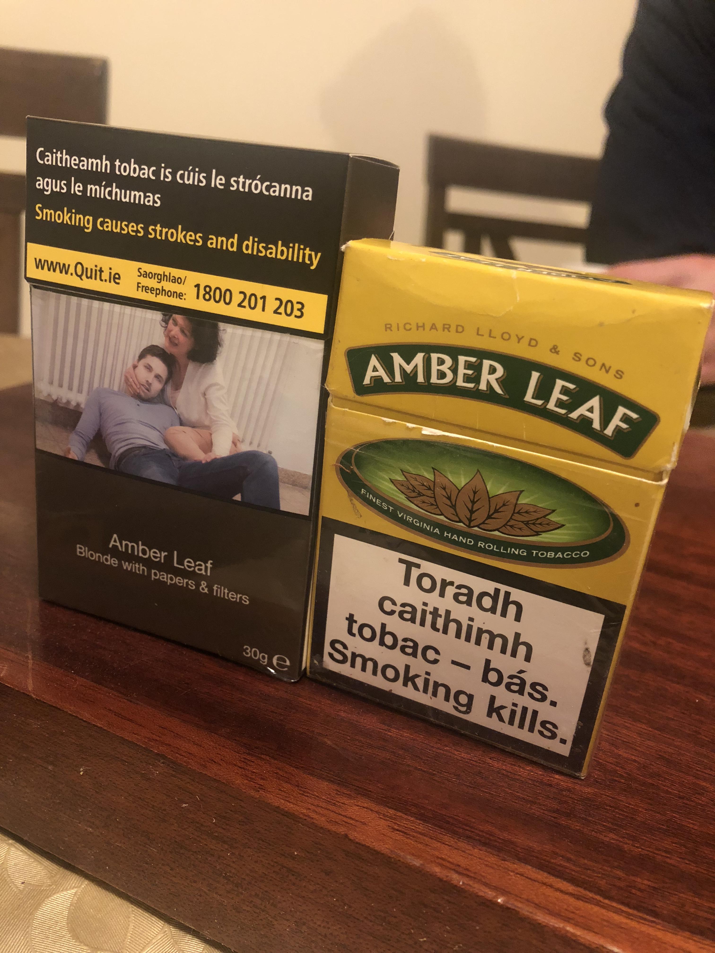 Throw back to a time your amber leaf actually fit in your pocket 😂 r