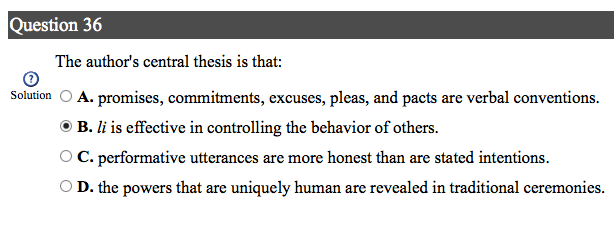 Please help Question 36 CARS AAMC EXAM PACK Mcat