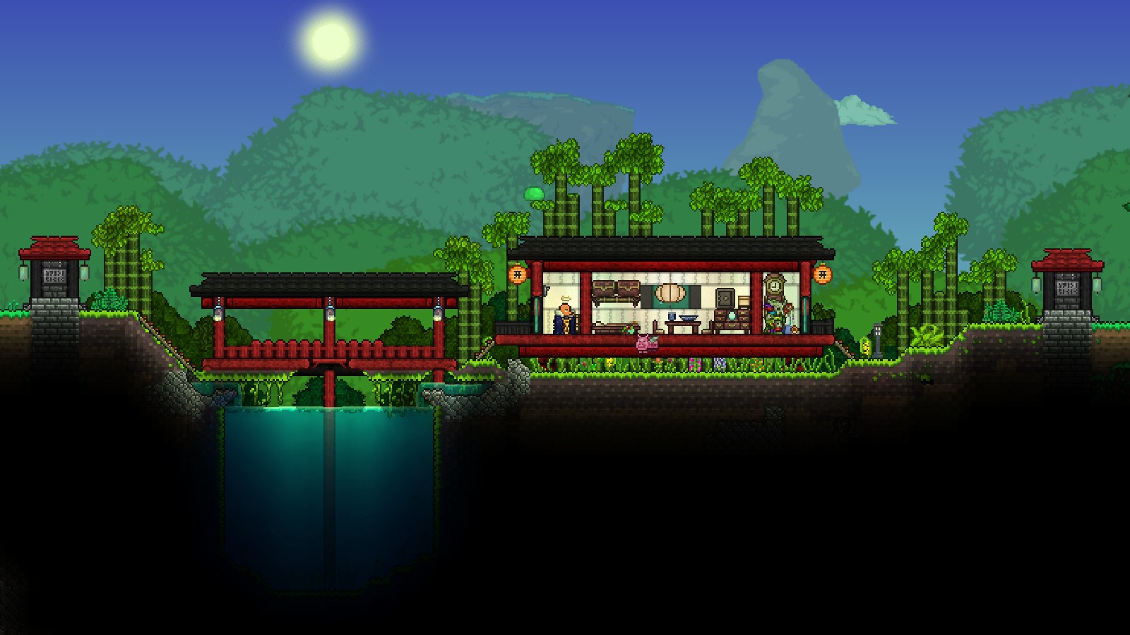 [1.3 Build] When i made this fishing spot long ago in 1.3 i was