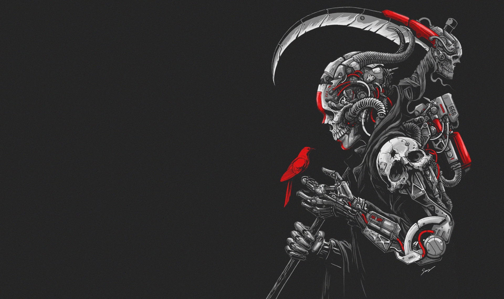 Cyberpunk Reaper Wallpaper r/Cyberpunk