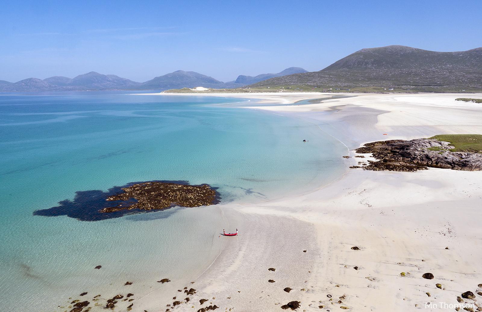 So this beach, Luskentyre Sands, is in...Scotland, UK. r/pics
