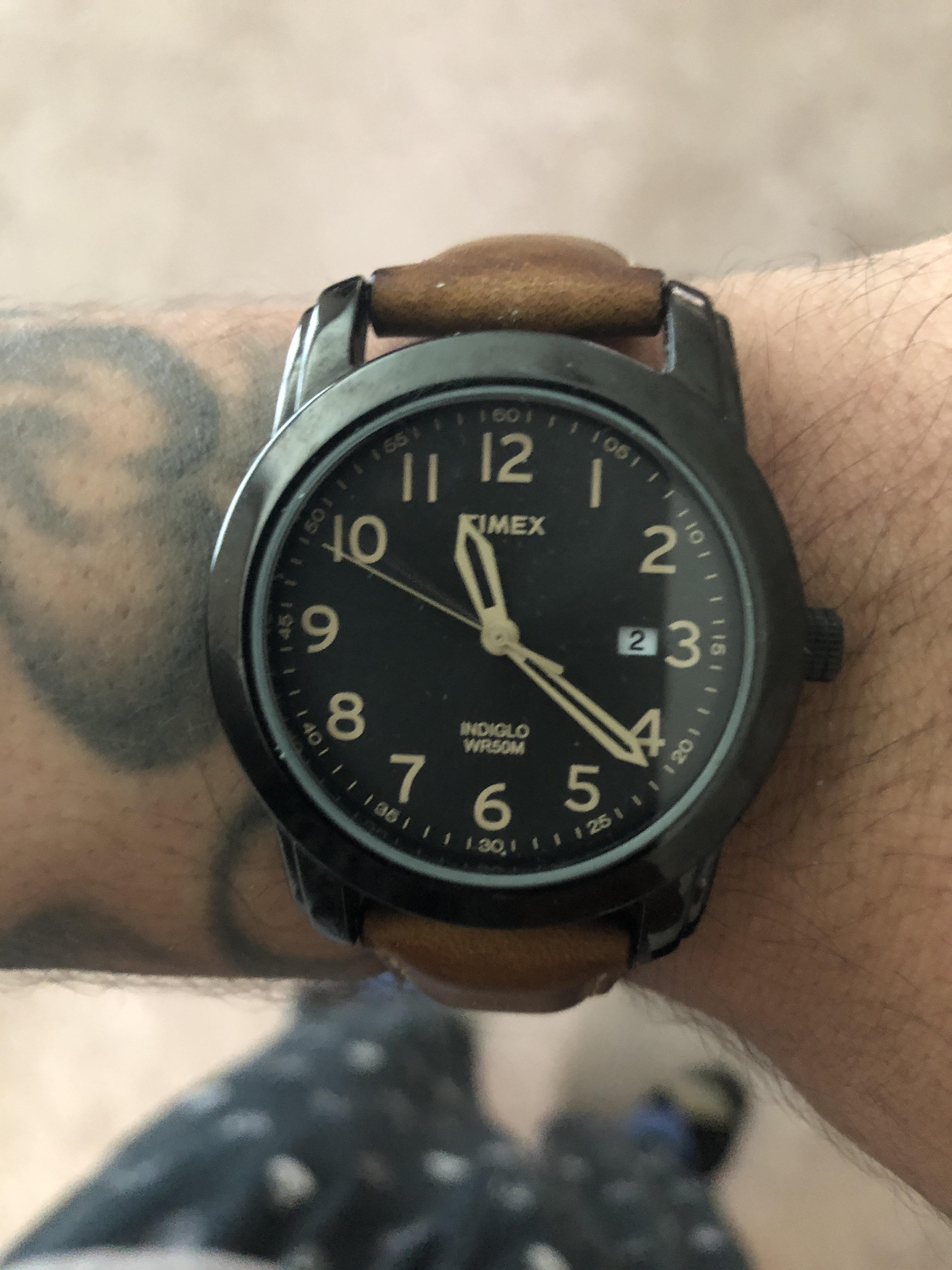 [timex] my trusty indiglo r/Watches