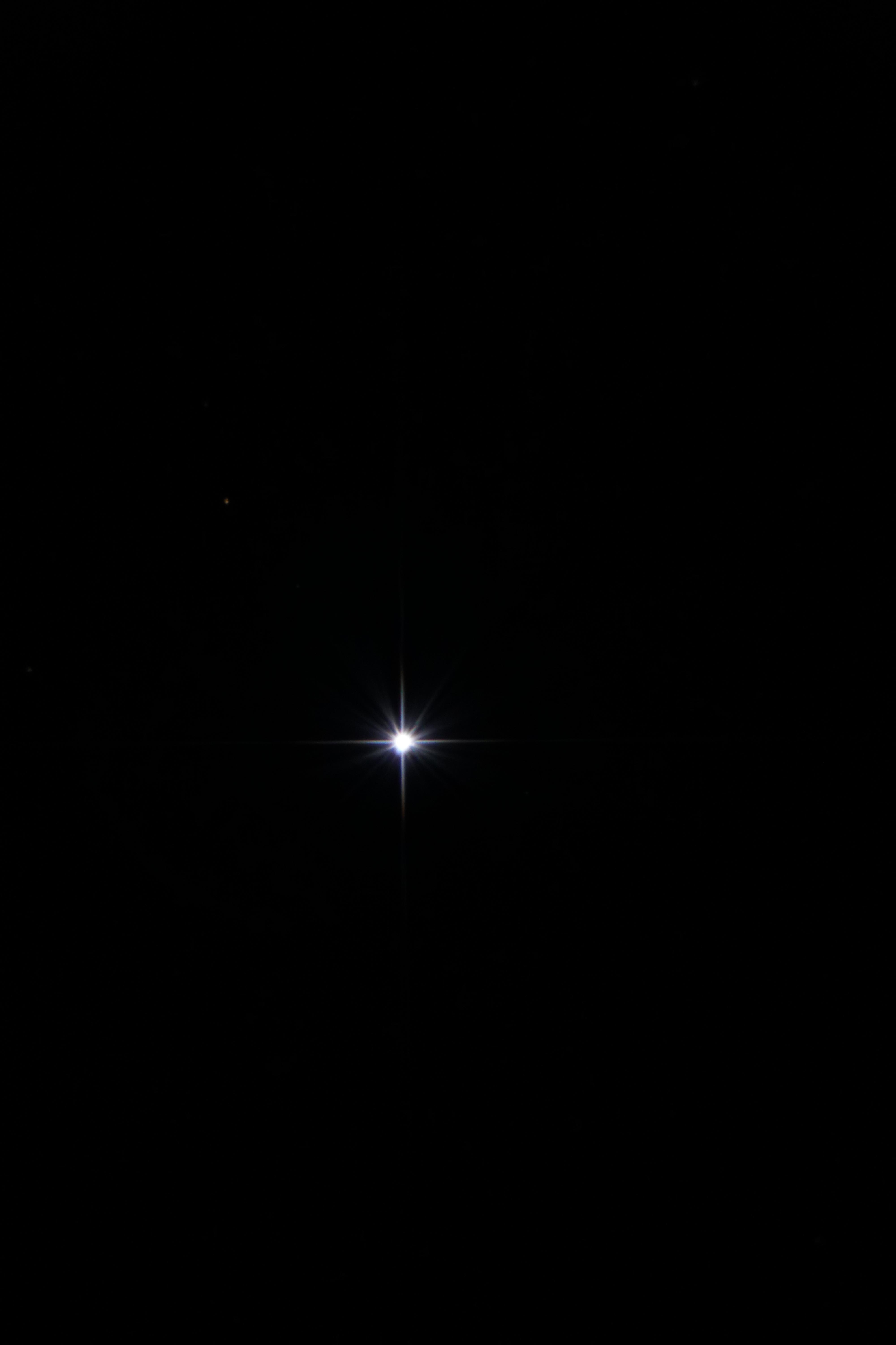 Sirius, the dog star astrophotography