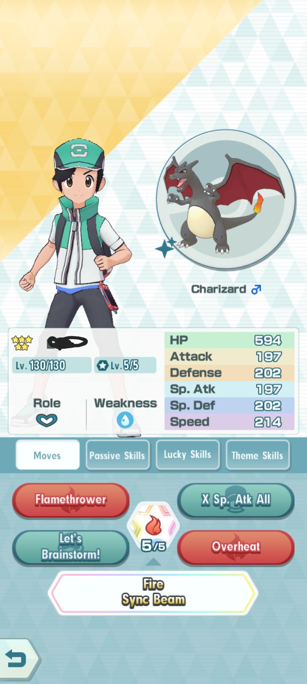 Went all in for our own Charizard after getting shafted on Leon's