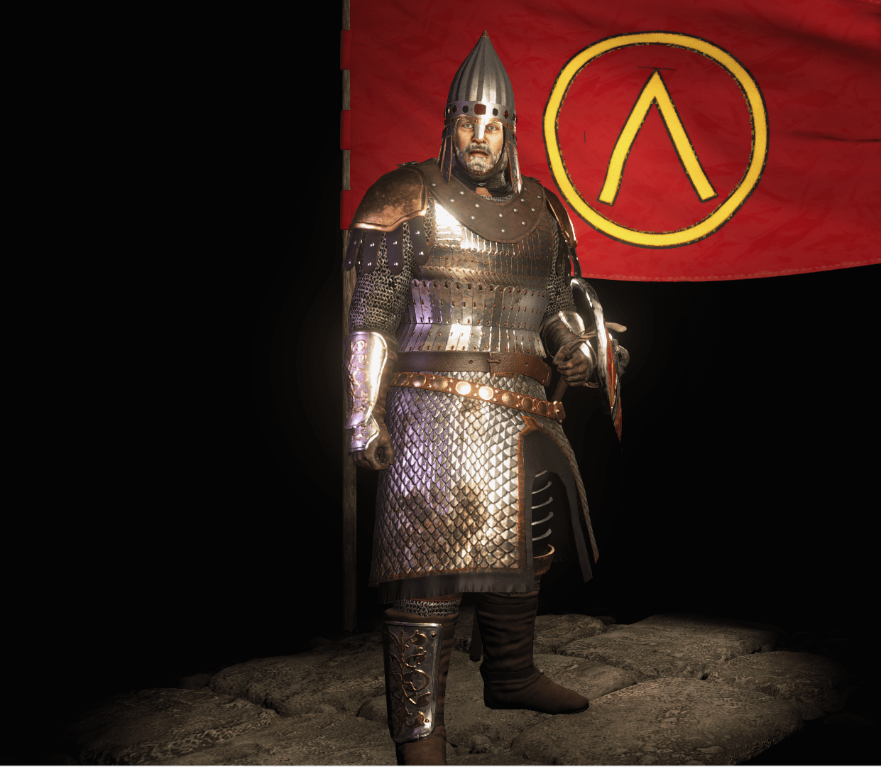 Simple Spartan Banner r/BannerlordBanners