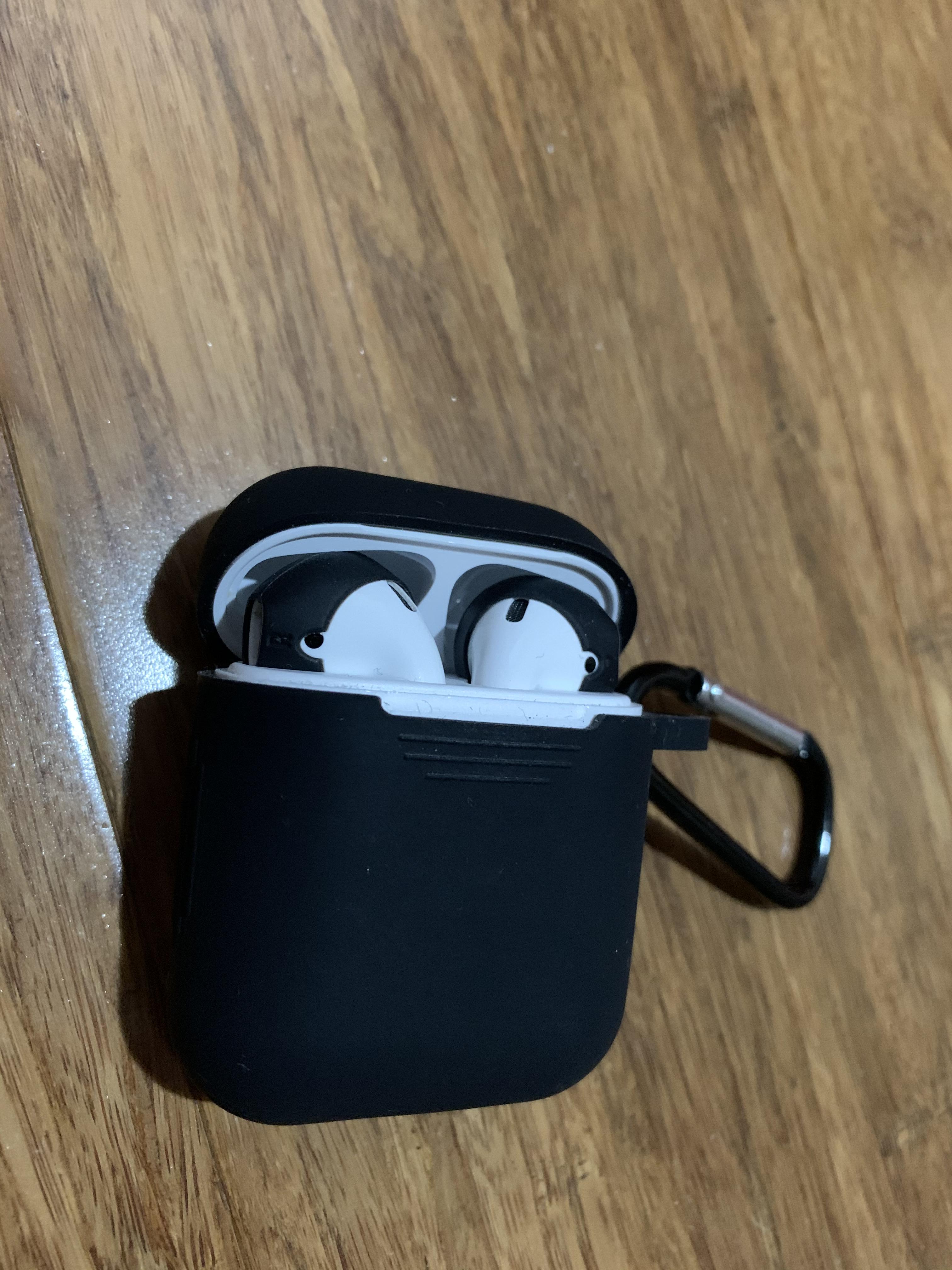 AirPods Case with ear covers r/airpods