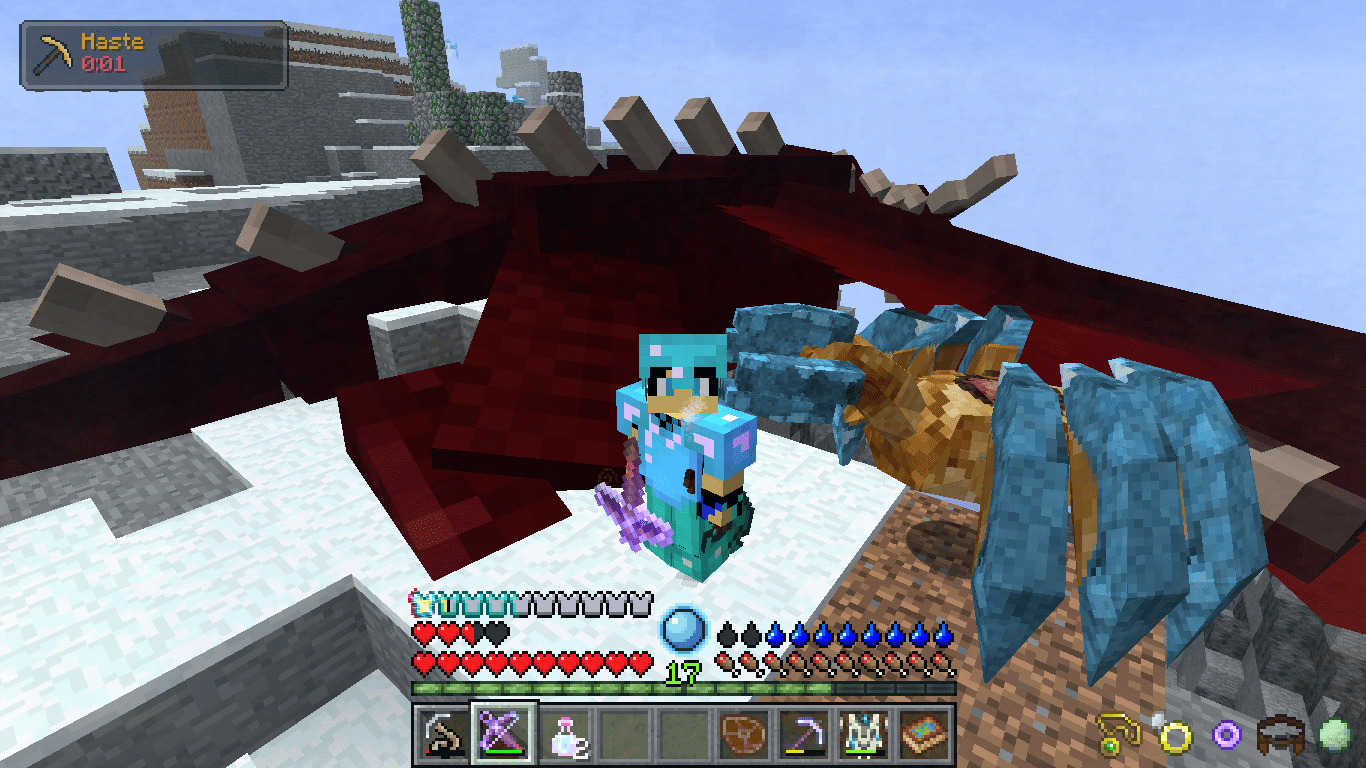 RLCraft v2.9 Killed a level 5 dragon with an iron crossbow and diamond