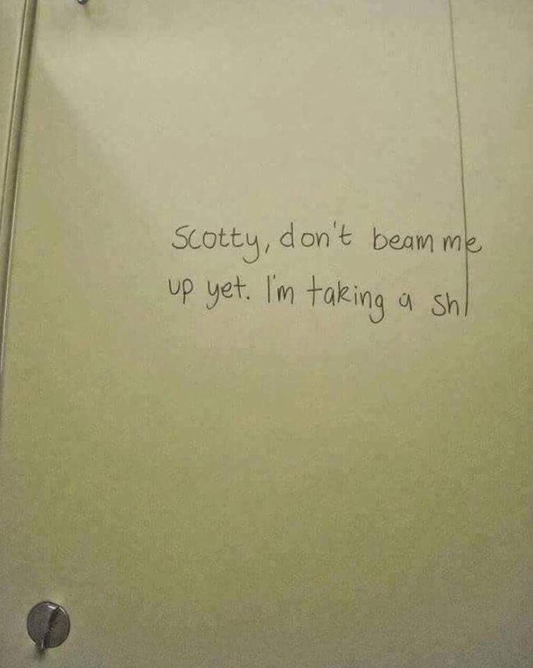 One of the best things ever written in a bathroom stall r/funny