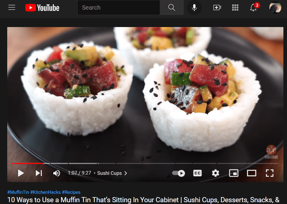 sushi muffin cups r/SushiAbomination