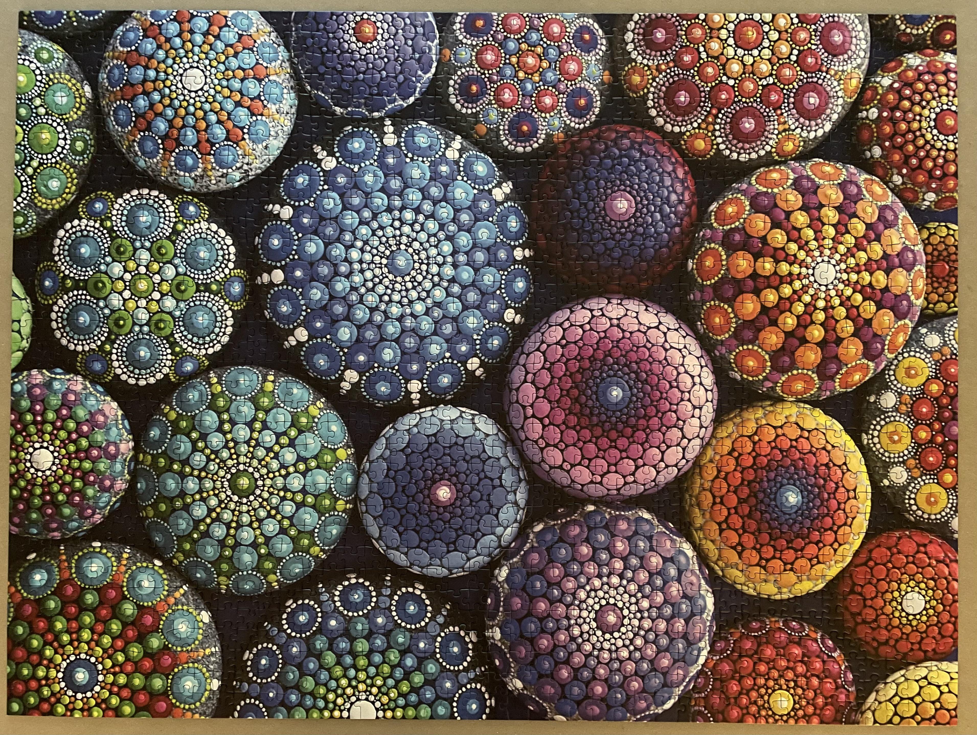 Elspeth MacLean One Dot at a Time, Ravensburger 1500 pieces r