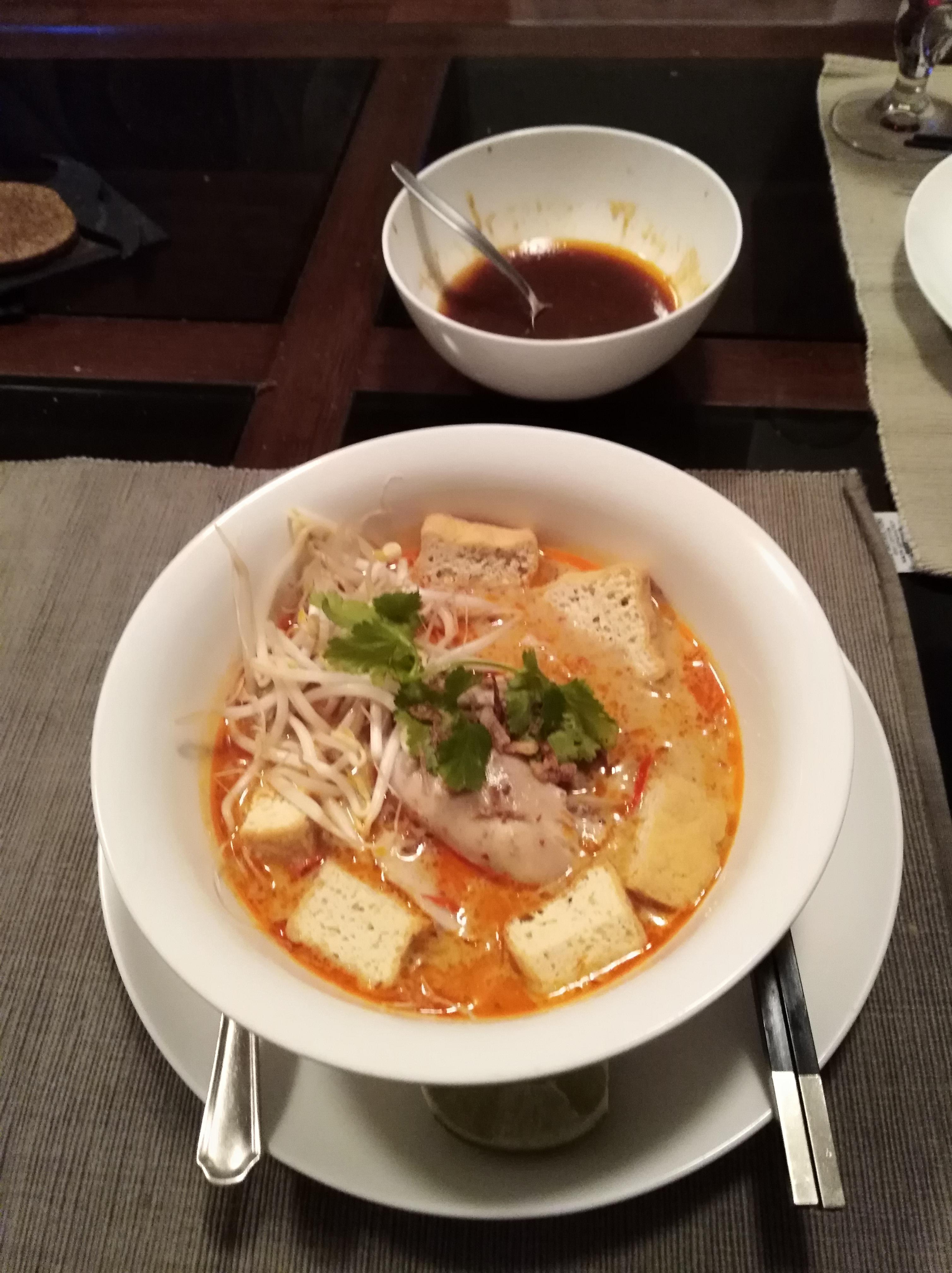 [homemade] Spicey chicken Laksa r/food