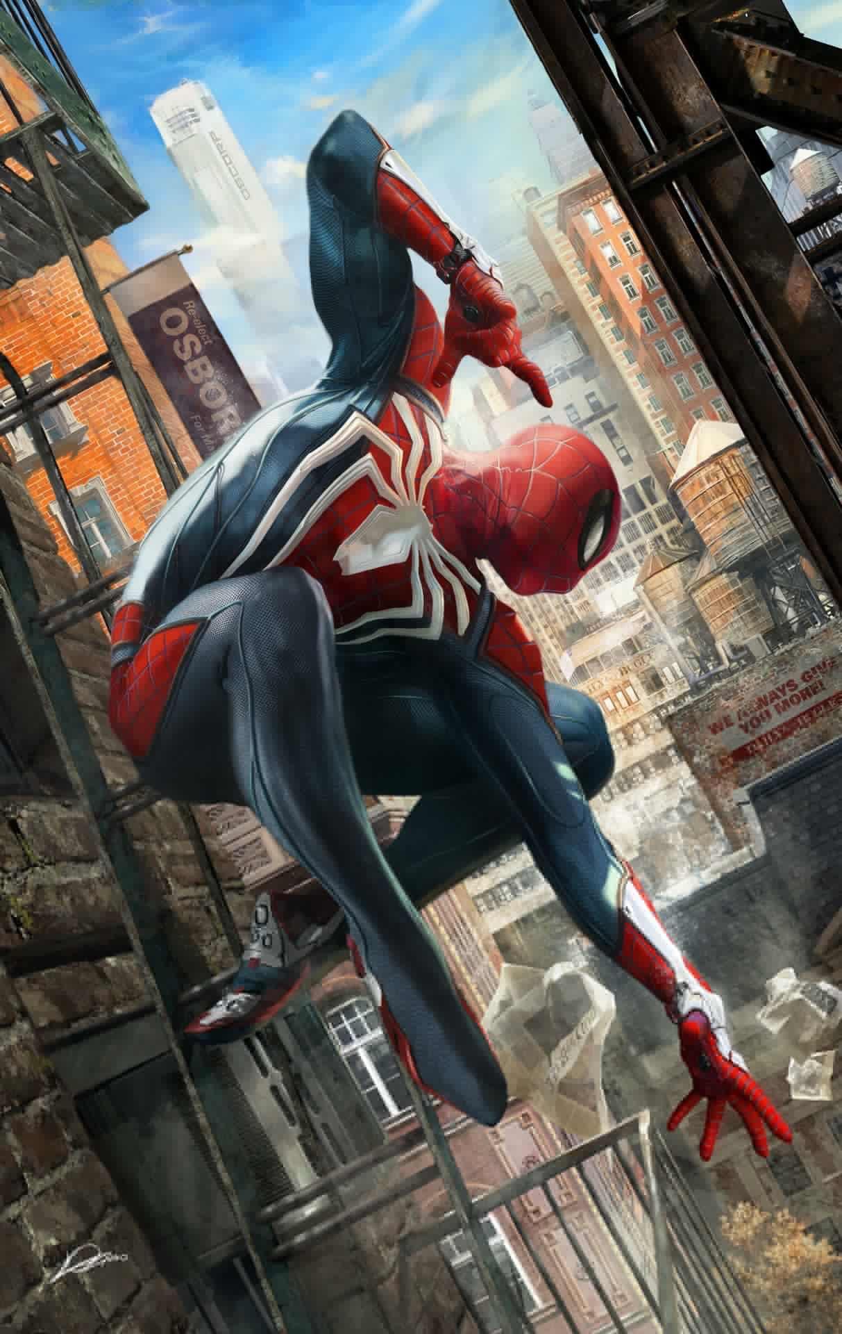 SpiderMan PS4 edit Spiderman
