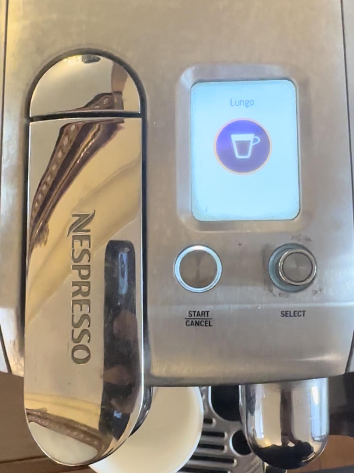 Nespresso Creatista Orange Blinking r/nespresso