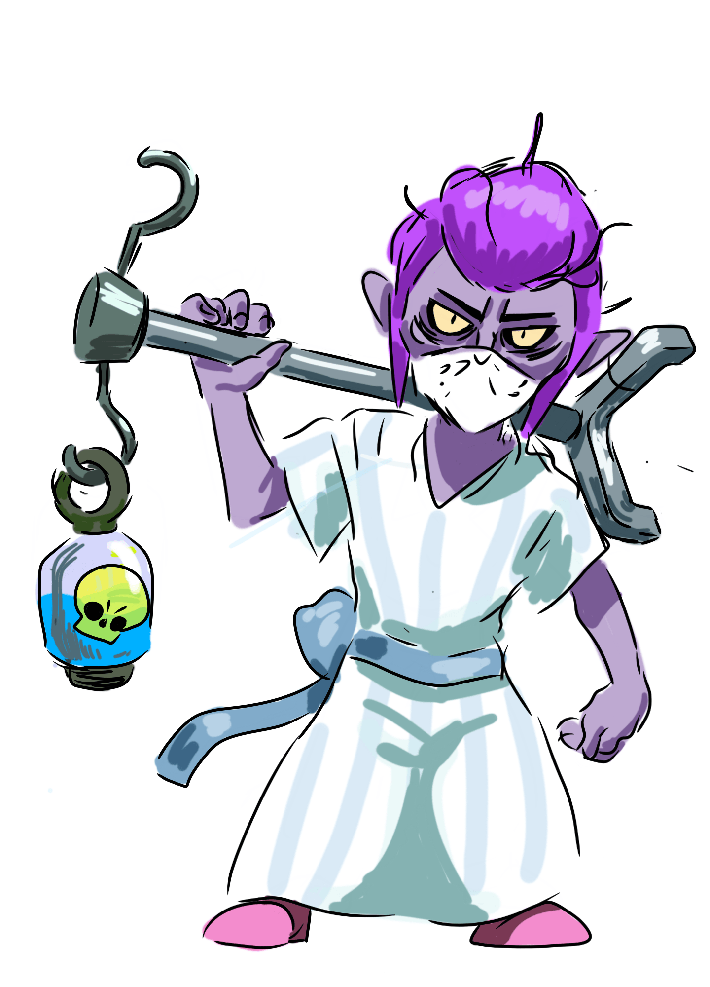 40 Top Pictures Brawl Stars Mortis Fanart Mortis With Hat Brawl Stars