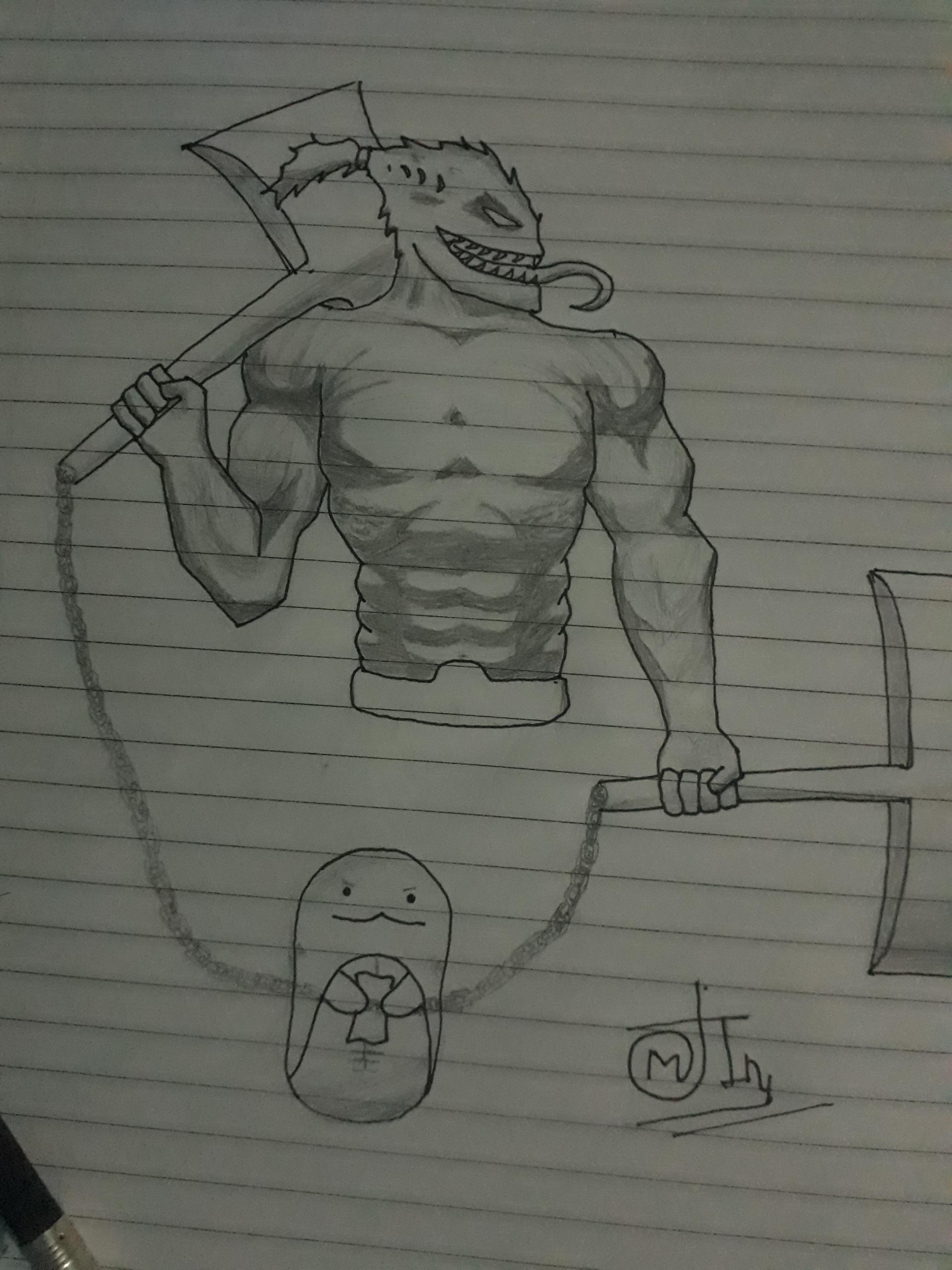 A little drawing of Dex (ZHC). Is there anything i could've done to