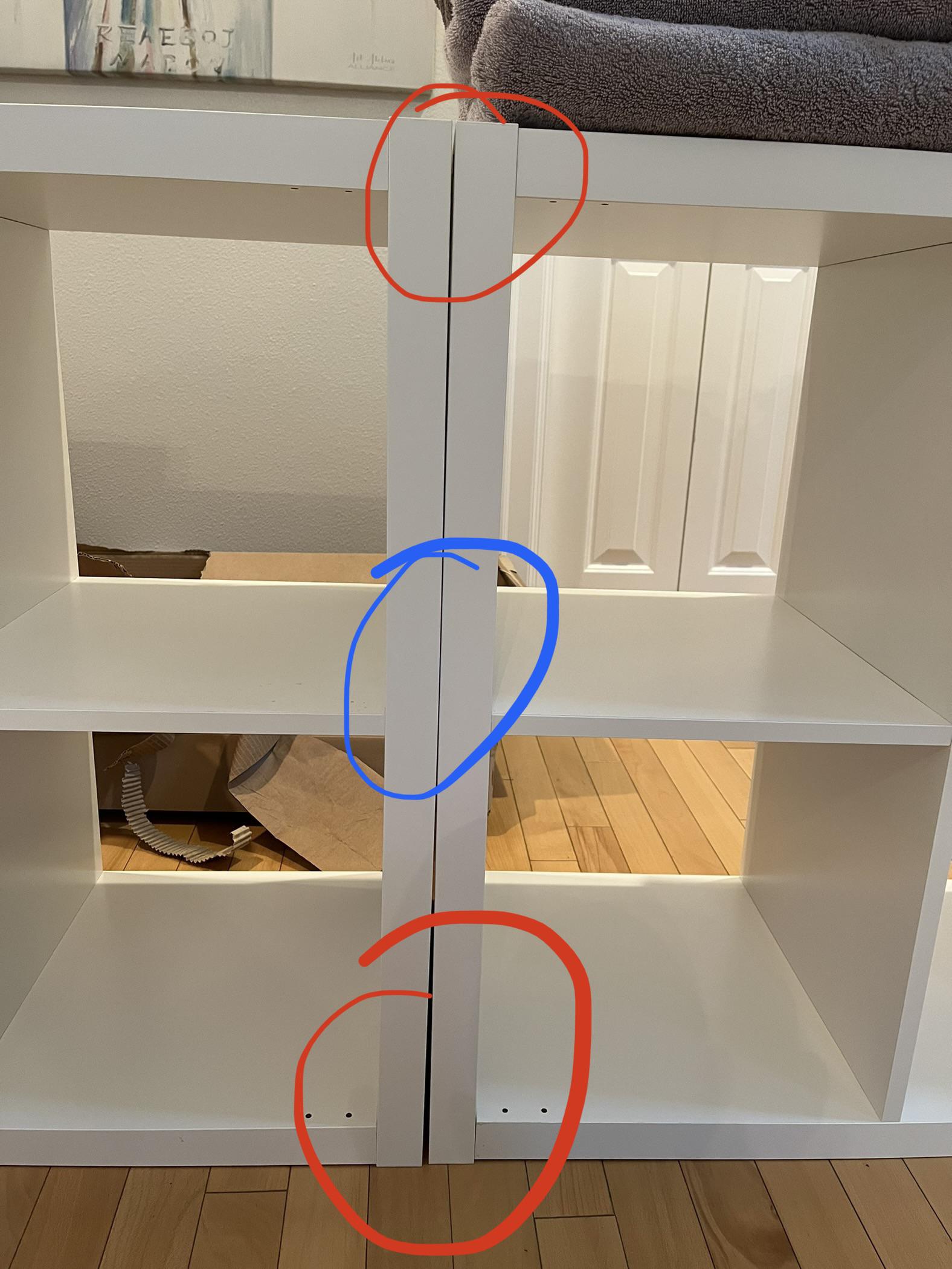 Wobbly Kallax r/IKEA