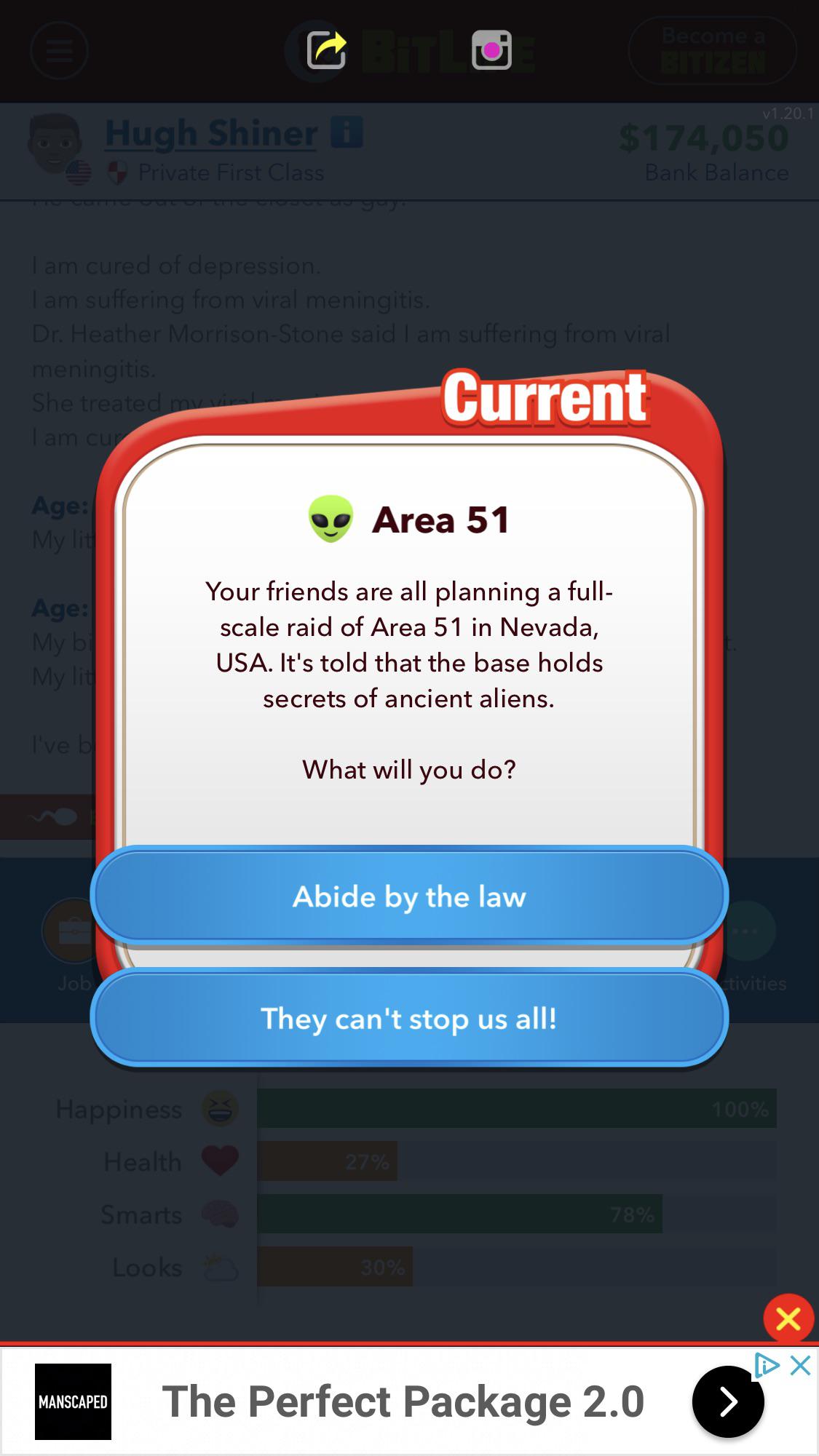 BitLife creators you guys are fucking awesome BitLifeApp