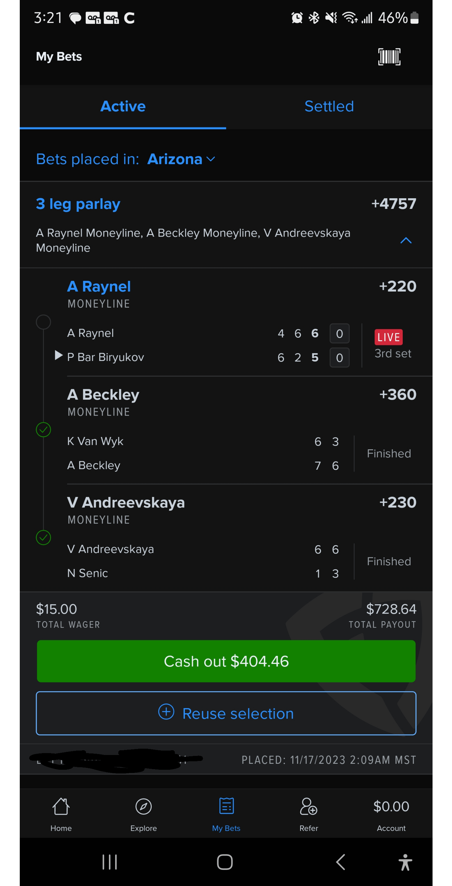 Ride it or cash out r/fanduel